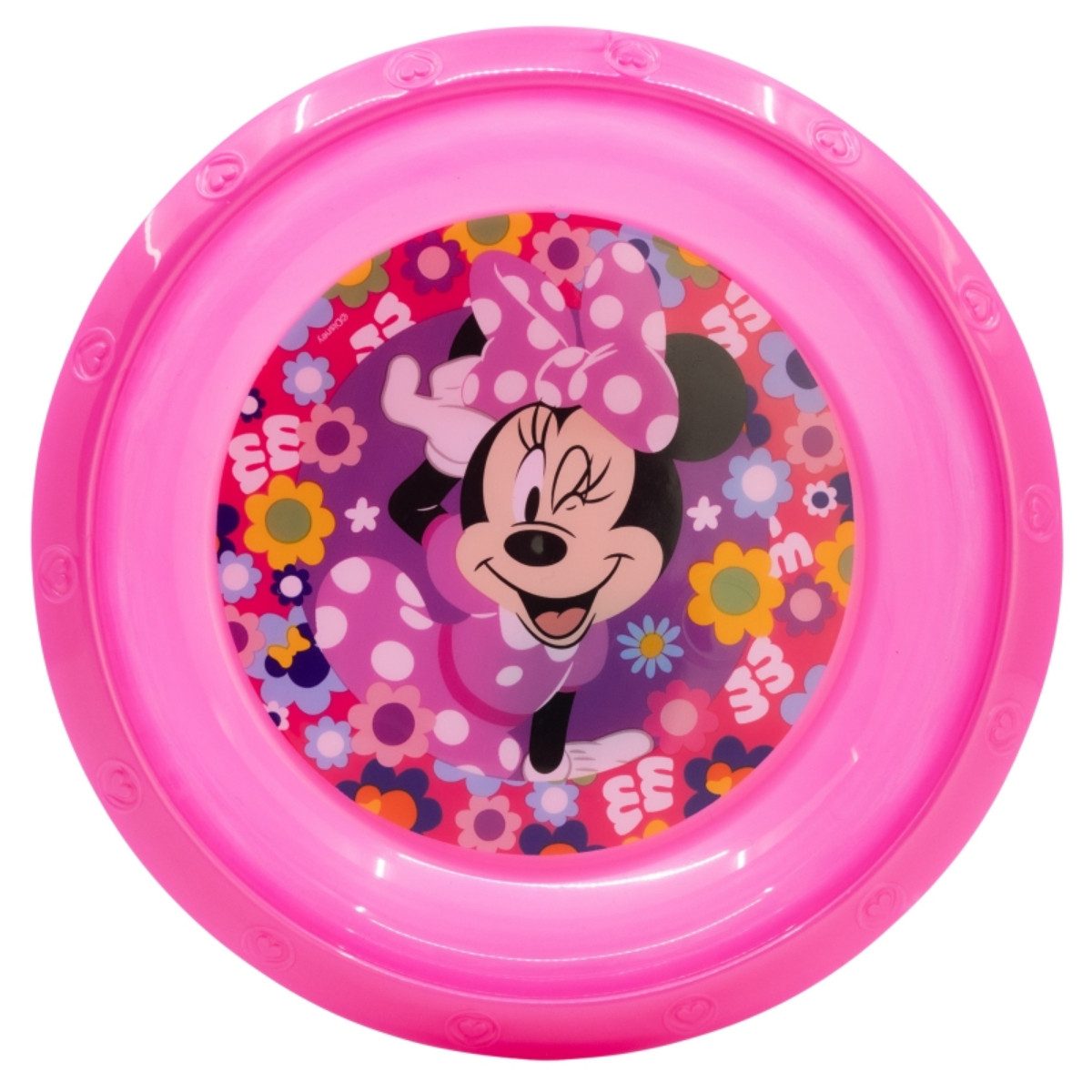 Disney Minnie Mouse Teller Kinderteller Bruchsicherer Essteller für Kinder mit Motivdesign, (1 St)