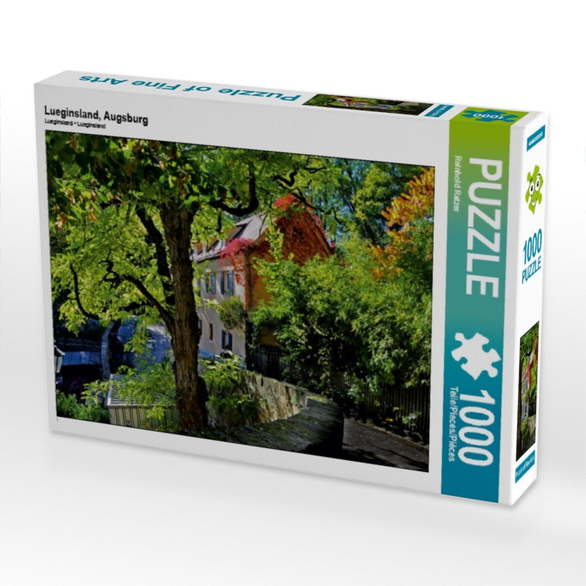 CALVENDO Puzzle CALVENDO Foto-Puzzle 48 Augsburg Bild x Puzzleteile 1000 Ratzer, von Lege-Größe Lueginsland, cm Puzzle 1000 Reinhold Teile 64