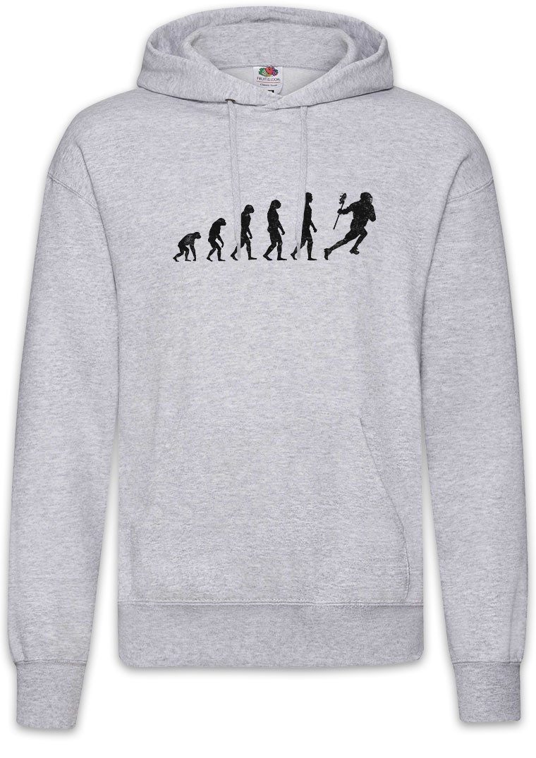 Hoodie Lacrosse Evolution Herren Hoodie Player Game Sport Sports Club La