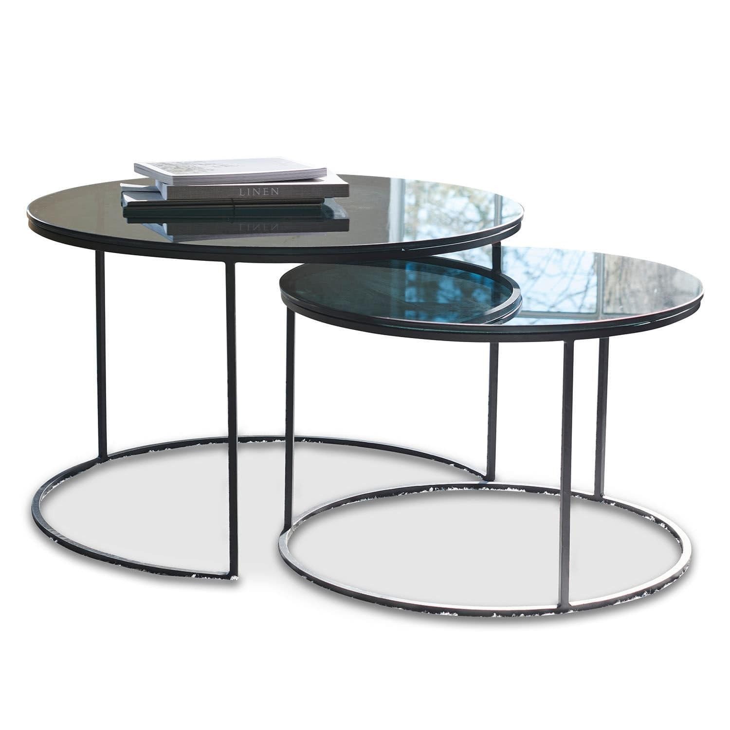 Couchtisch Couchtisch 2er Set Senafe schwarz