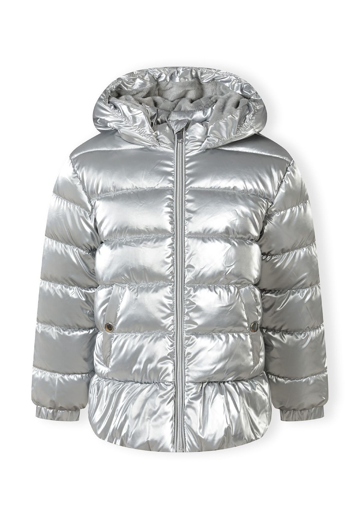 MINOTI Winterjacke Gefütterte Jacke im Metallic-Look, günstig online kaufen