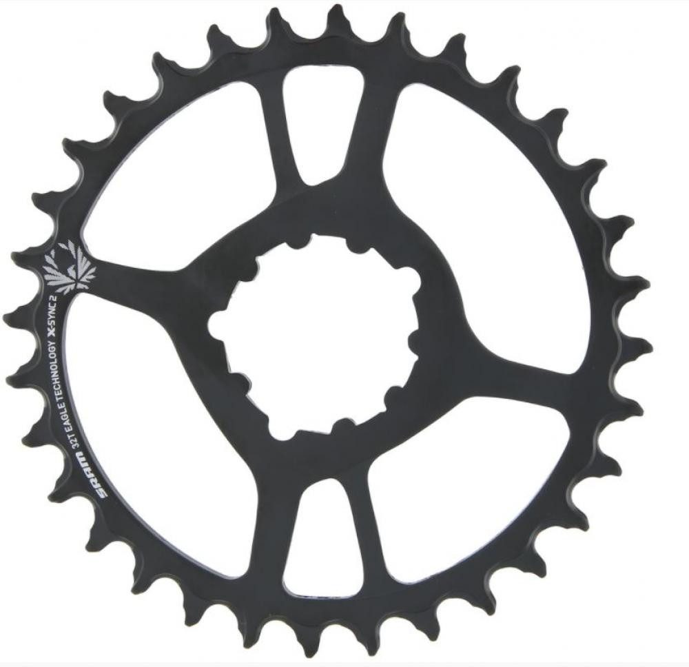 SRAM Kettenschaltung SRAM Kettenblatt X-Sync Eagle 32T Direct Mount Stahl schwarz 12fach 3m