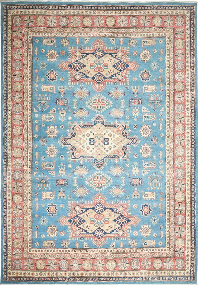 Orientteppich Kazak 247x362 Handgeknüpfter Orientteppich, Nain Trading, rechteckig, Höhe: 5 mm