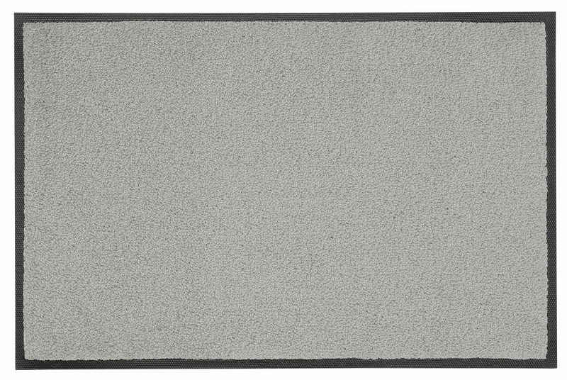 Fußmatte Original Uni, Wash+dih dich by kleen-tex, rechteckig, Höhe: 7 mm, Schmutzfangmatte, rutschhemmend, In- und Outdoor geeignet, waschbar