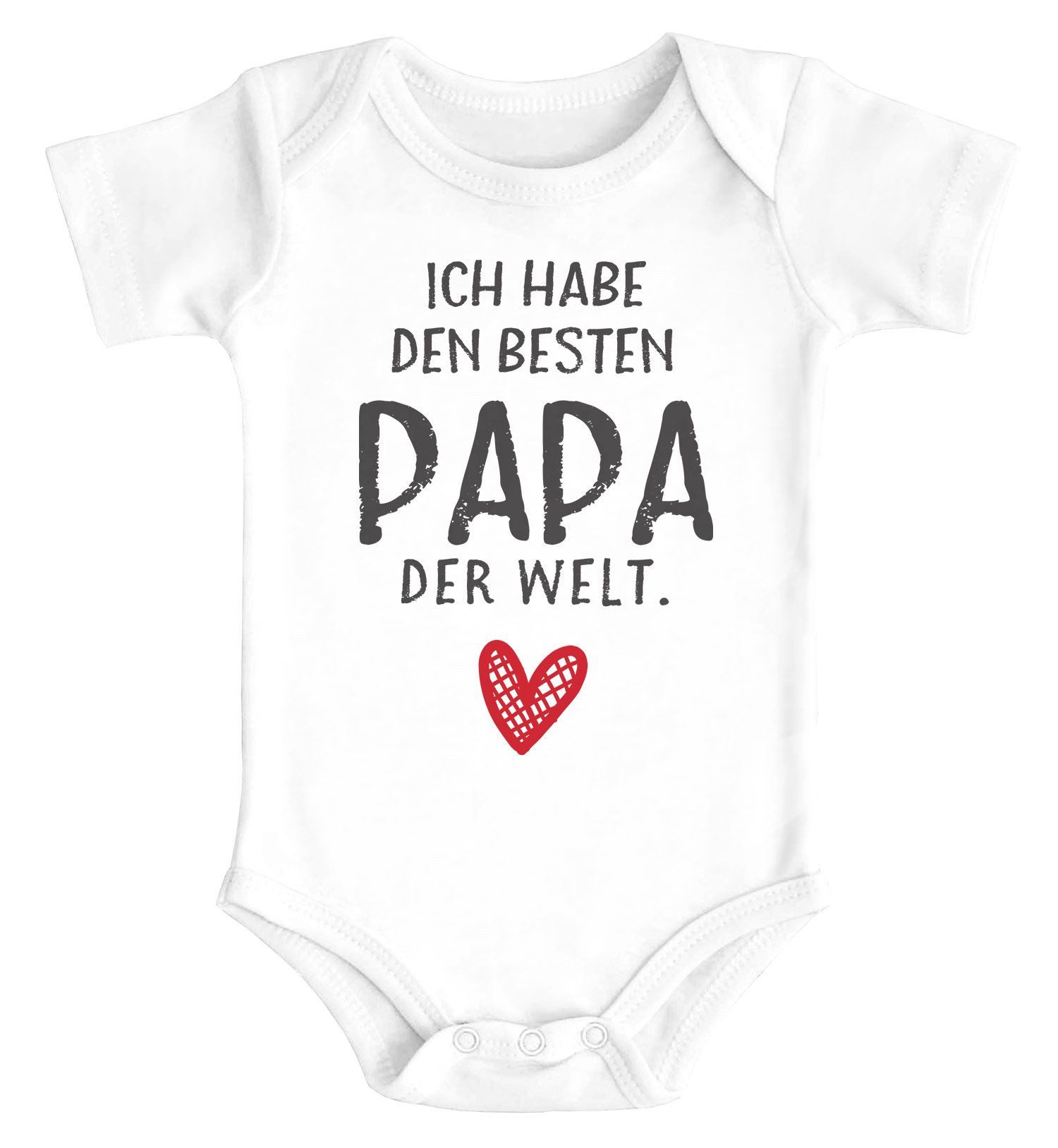 MoonWorks Body Baby Body mit Spruch ich habe den besten Papa der Welt Geschenk