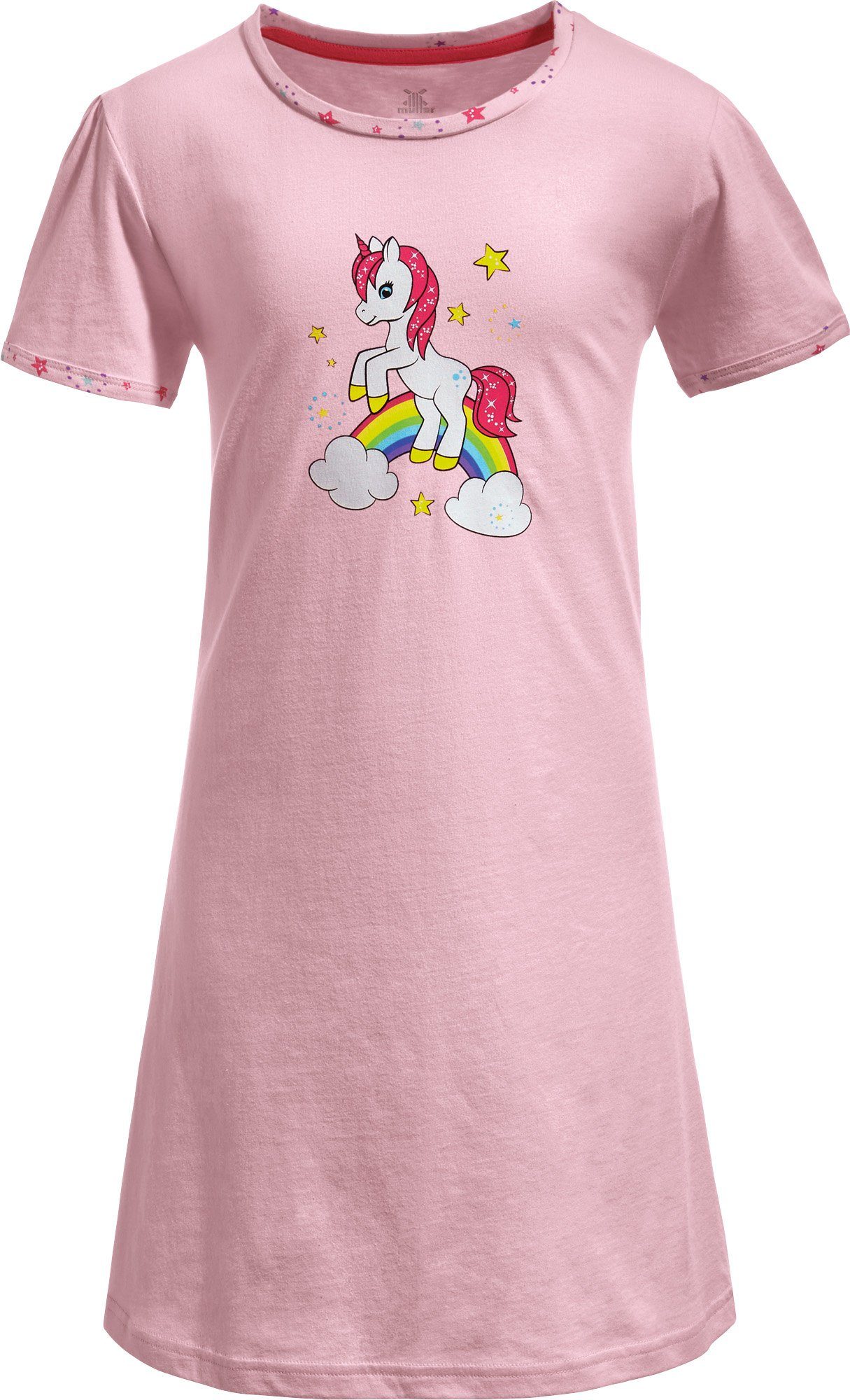 Erwin Müller Nachthemd Kinder-Nachthemd Single-Jersey Uni