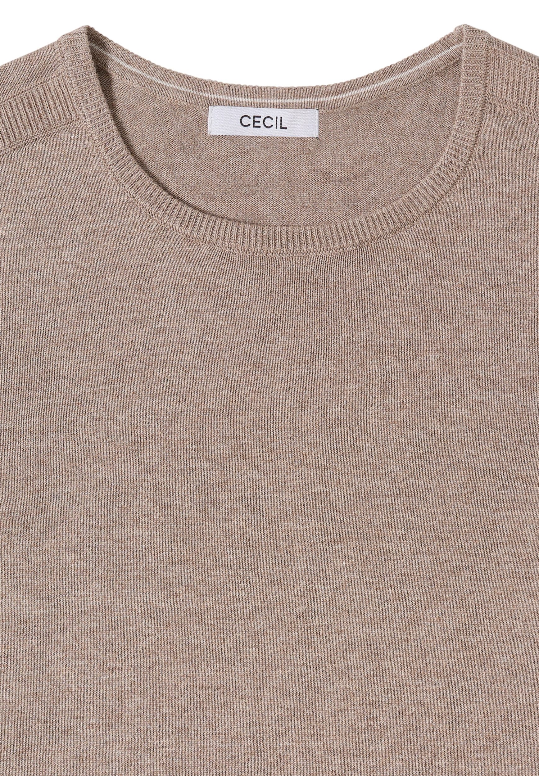 CECIL Strickpullover NOS_Basic Roundneck günstig online kaufen