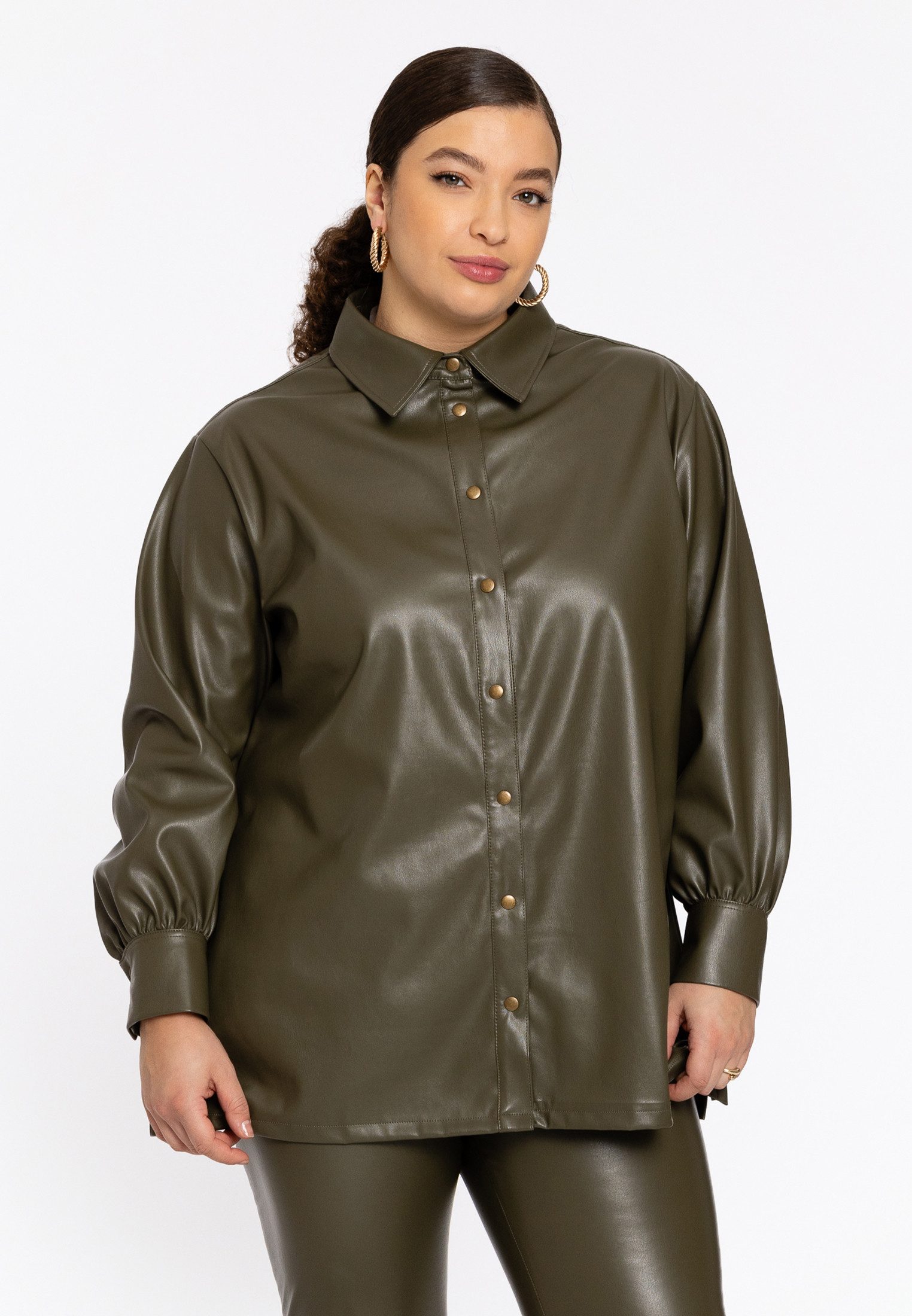 Blusentop Damen Bluse mit Langarm