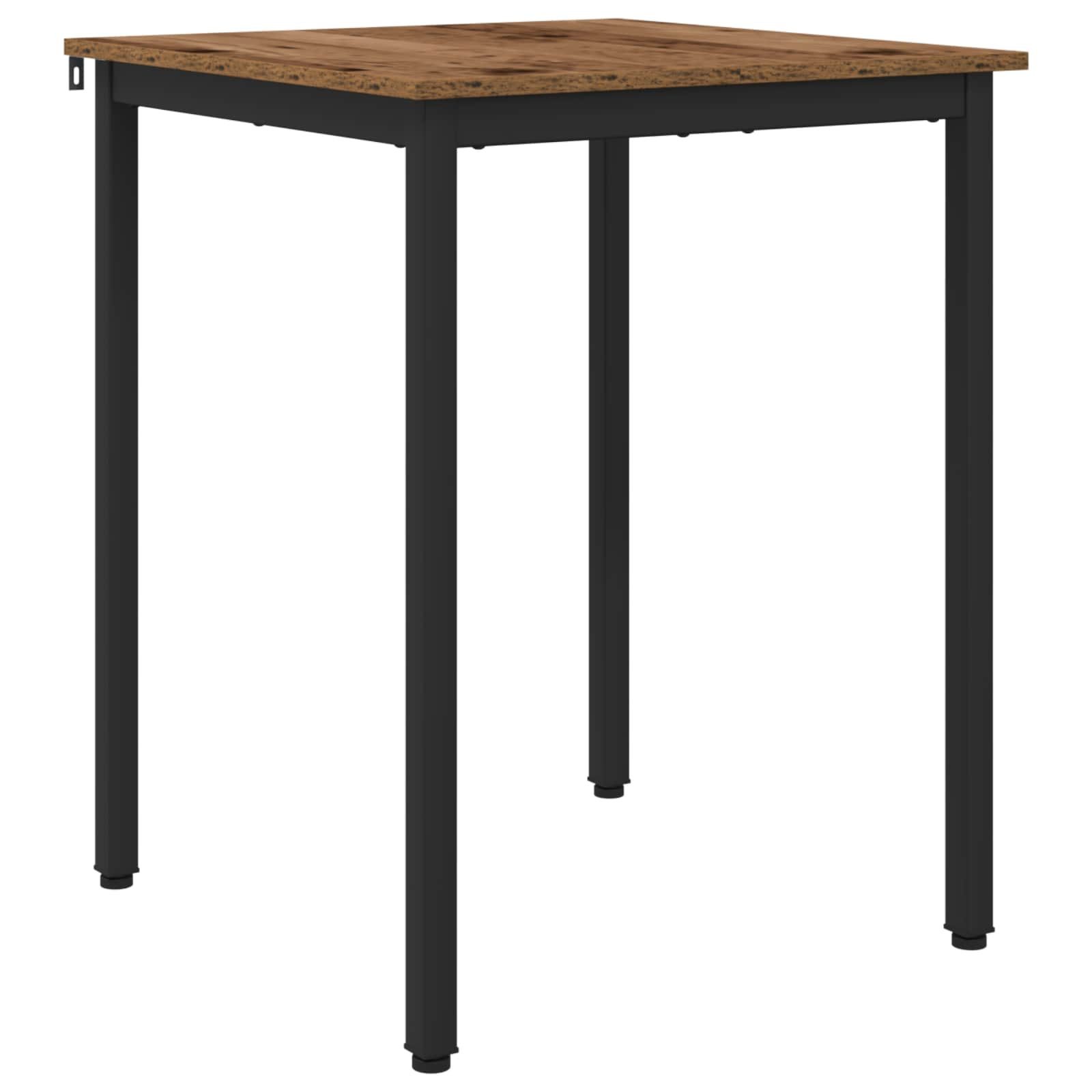 vidaXL Esstisch Esstische 60 x 60 x 75 cm Holzwerkstoff Altholz Quadratisch (1-St)