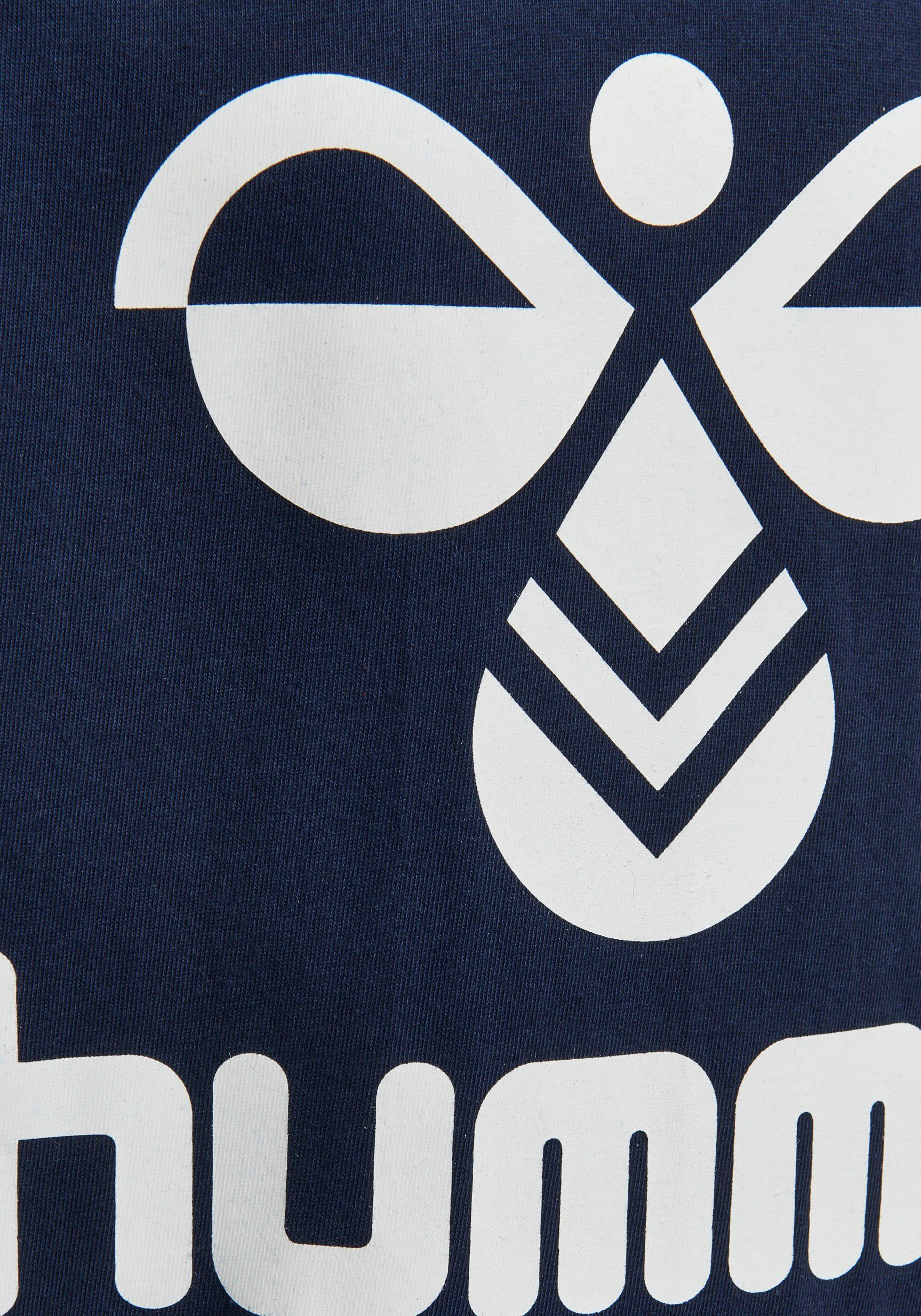 T-Shirt für HMLTRES T-SHIRT Short - (1-tlg) hummel Sleeve Kinder marine