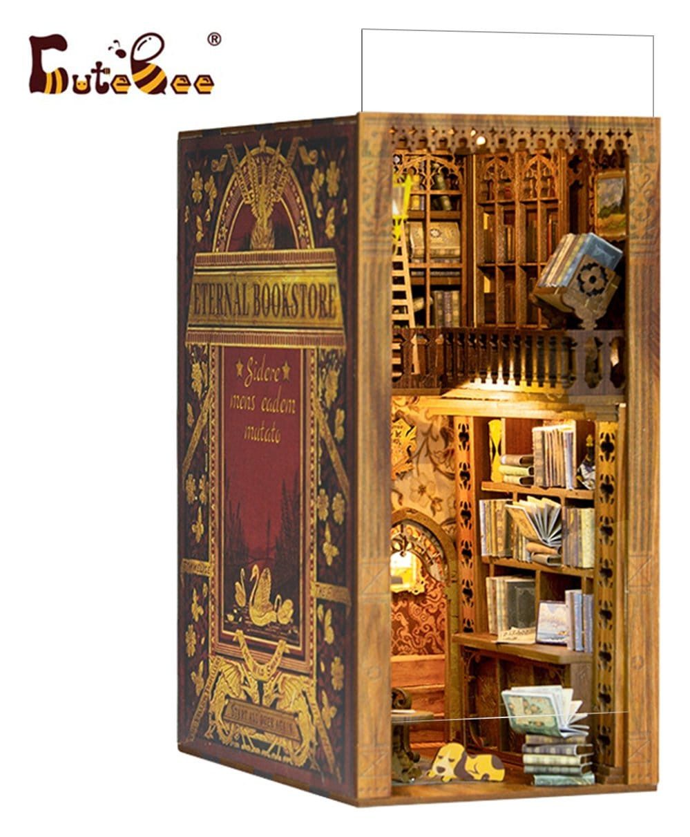 Cutebee Modellbausatz Book Nook Eternal Bookstore 23 x 11 cm