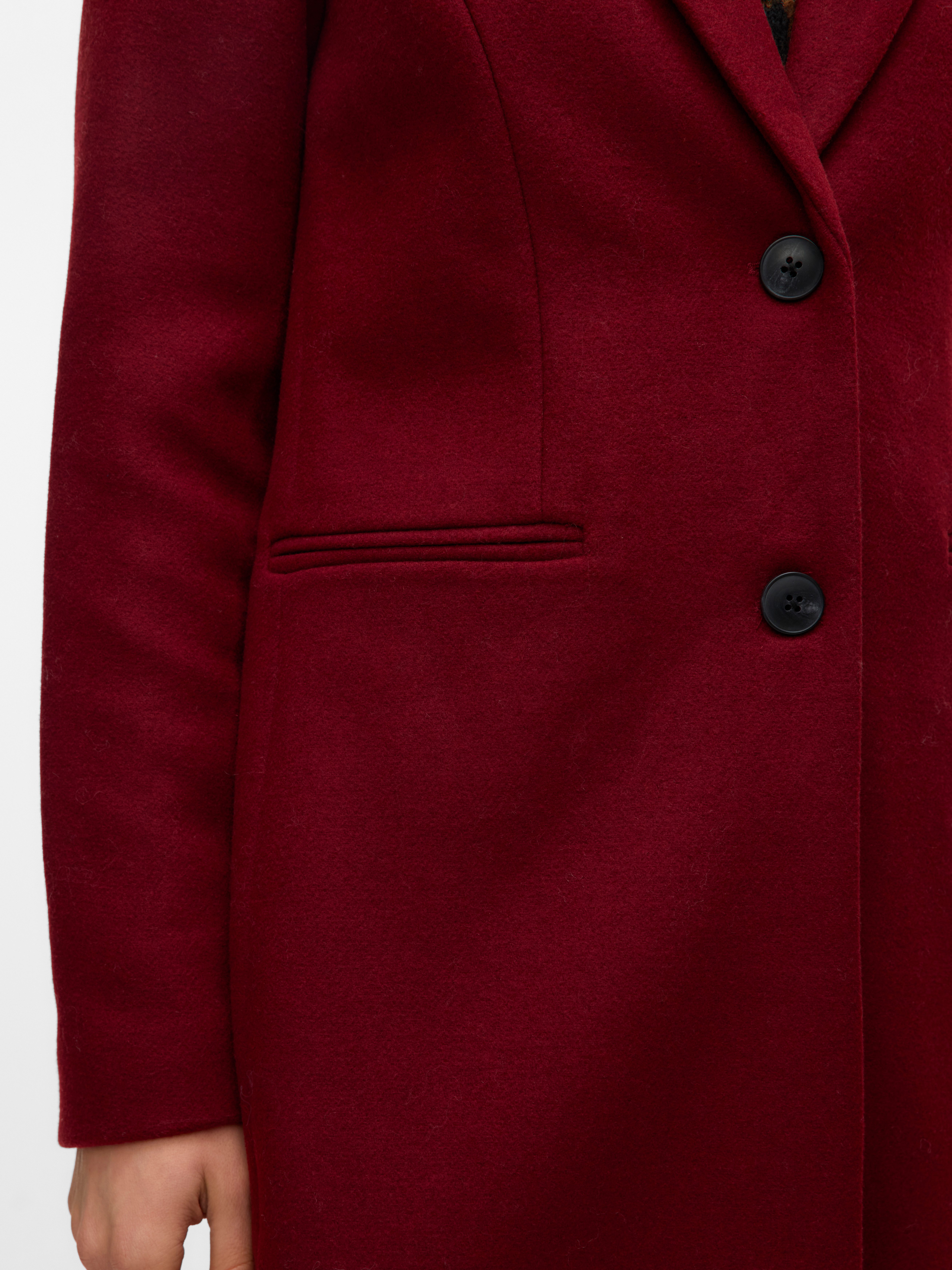 Vero Moda Langmantel VMBLAZA LONG WOOL günstig online kaufen