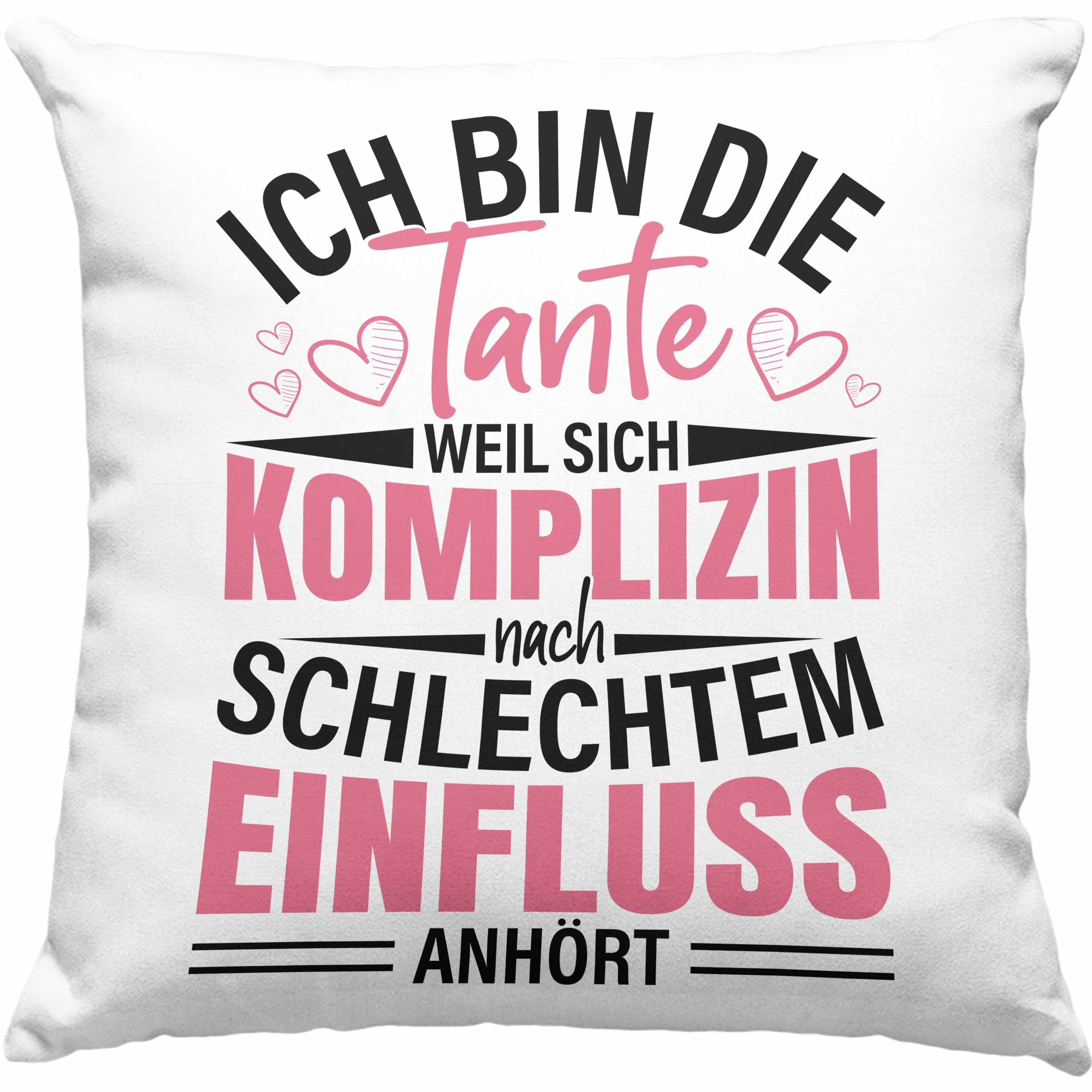 Trendation Dekokissen Trendation Ich Bin Die Tante Kissen Geschenk