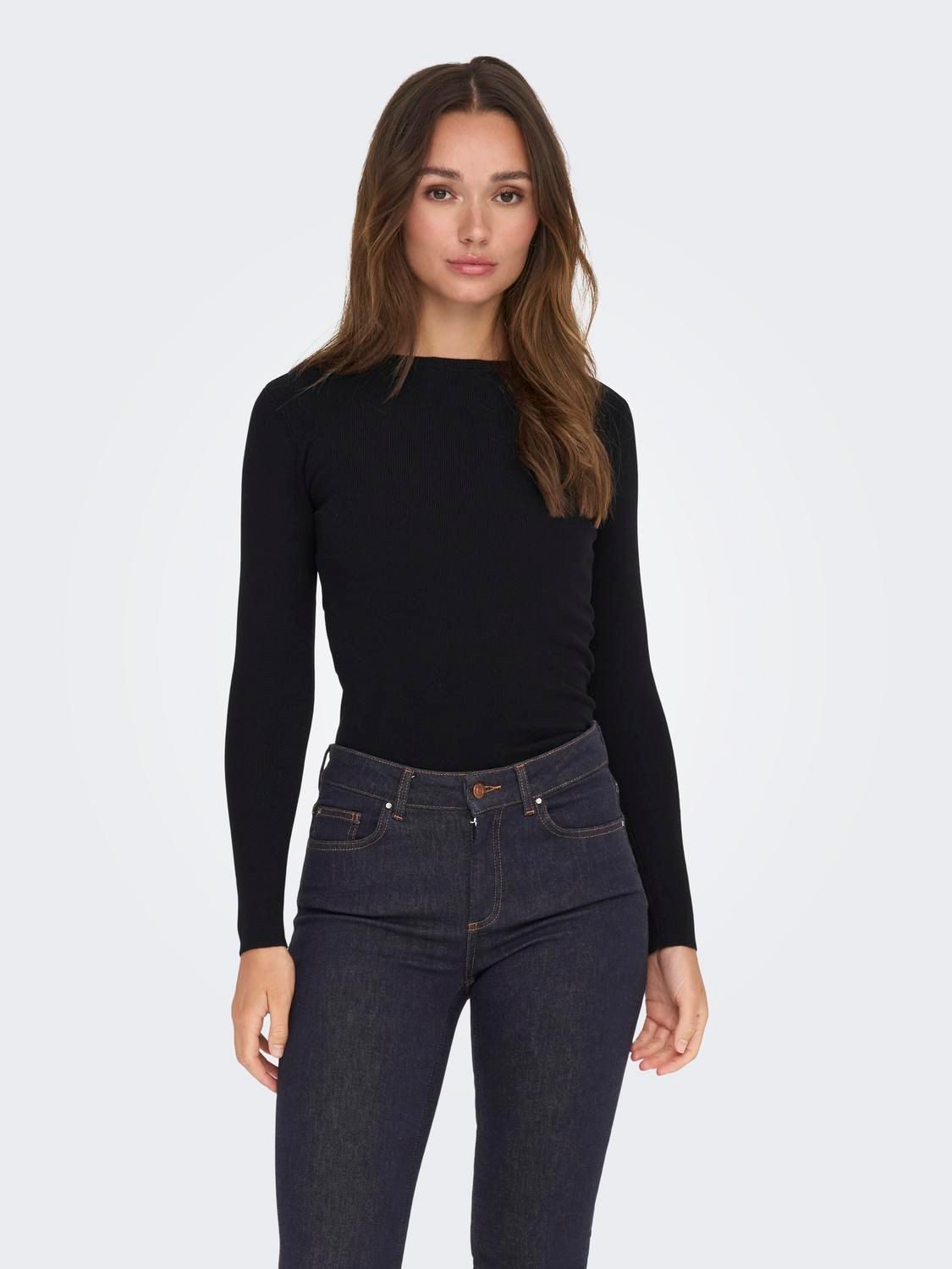 ONLY Rundhalspullover günstig online kaufen