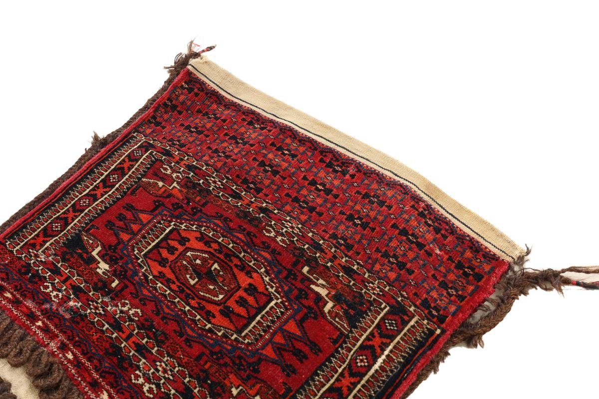 Orientteppich Ghashghai Khorjin Handgeknüpfter Antik Orientteppich, mm 12 rechteckig, Höhe: 45x130 Trading, Nain