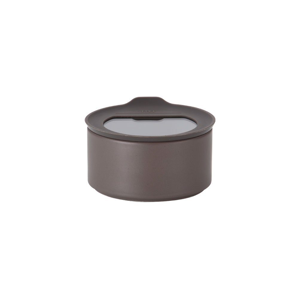 - Keramik, One Forest Vorratsdose (1-tlg) NEOFLAM® FIKA Keramik Vorratsdose Grey, Silikon, 420ml