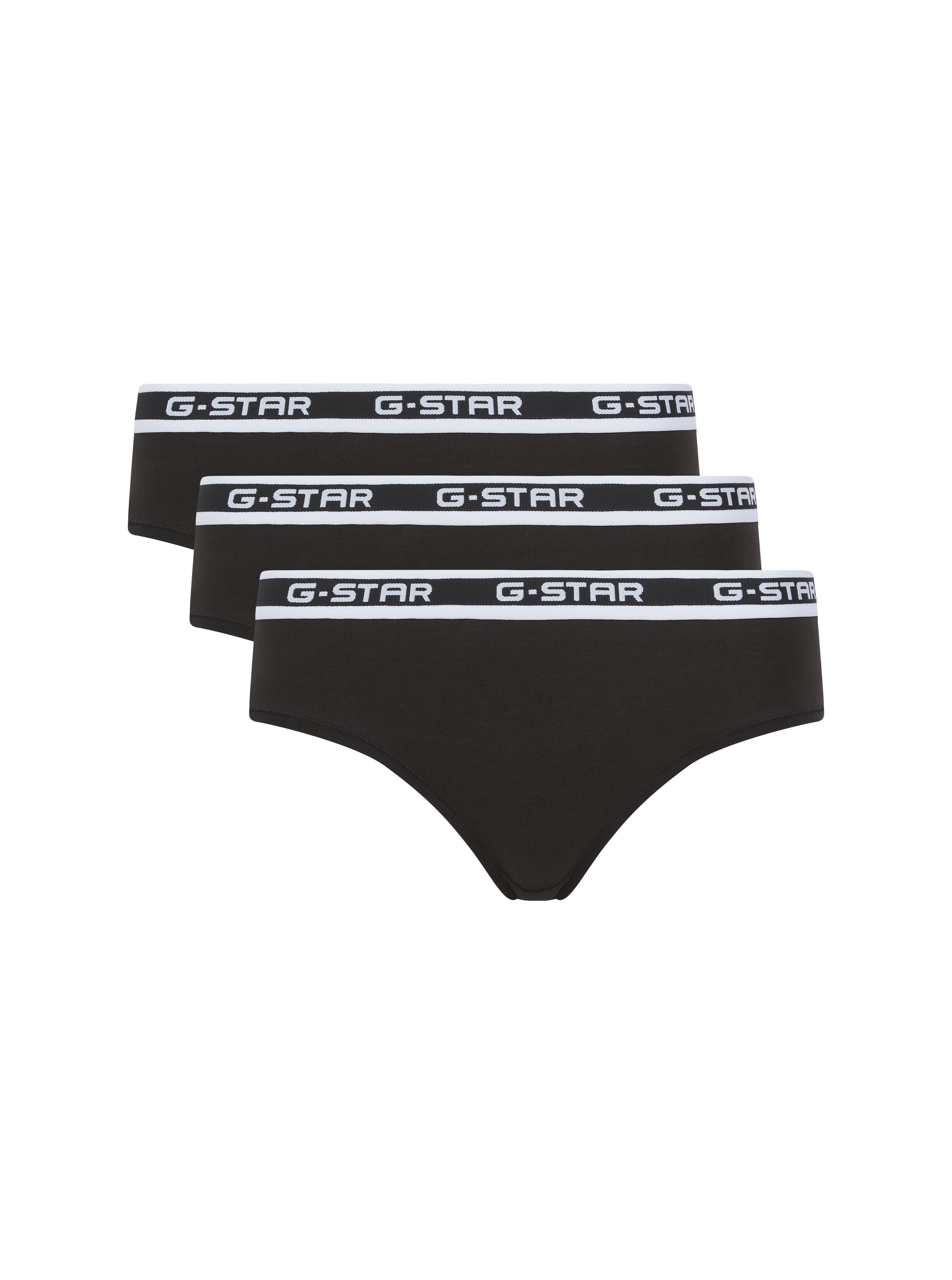 G-STAR Hipster FLUORITE, 3 PACK HIPSTER BRIEFS (Packung, 3-St) mit Logobund günstig online kaufen