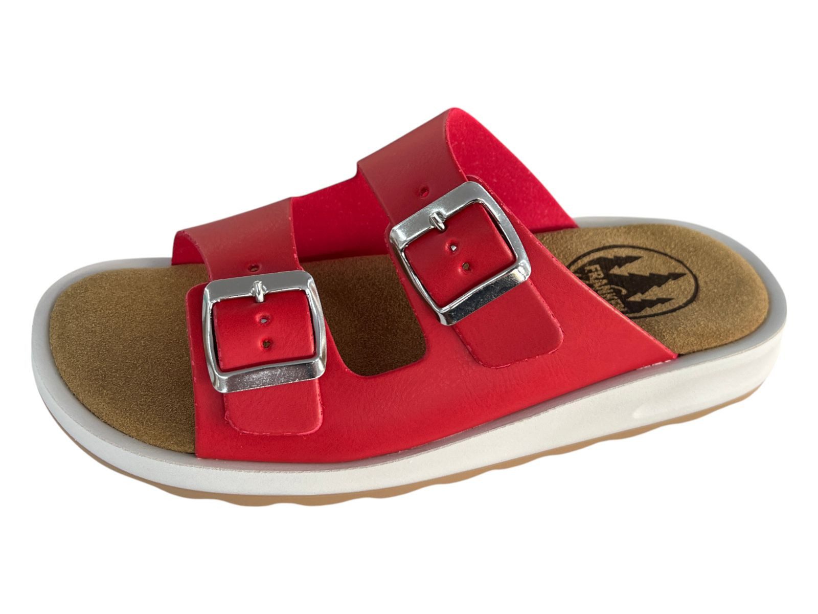 Franken-Schuhe Franken Schuhe Damen Pantolette 39-20 ROSSO rot Clog günstig online kaufen