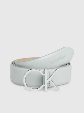 Calvin Klein Ledergürtel CK LOGO BELT 3.0