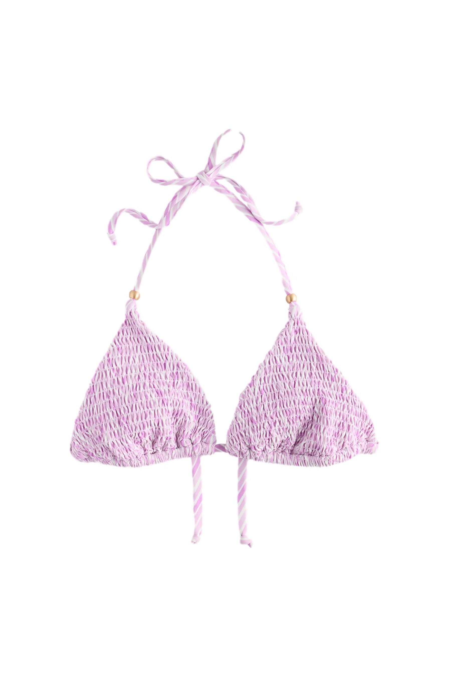 Next Triangel-Bikini-Top Gerafftes Triangel-Bikinioberteil (1-St) günstig online kaufen