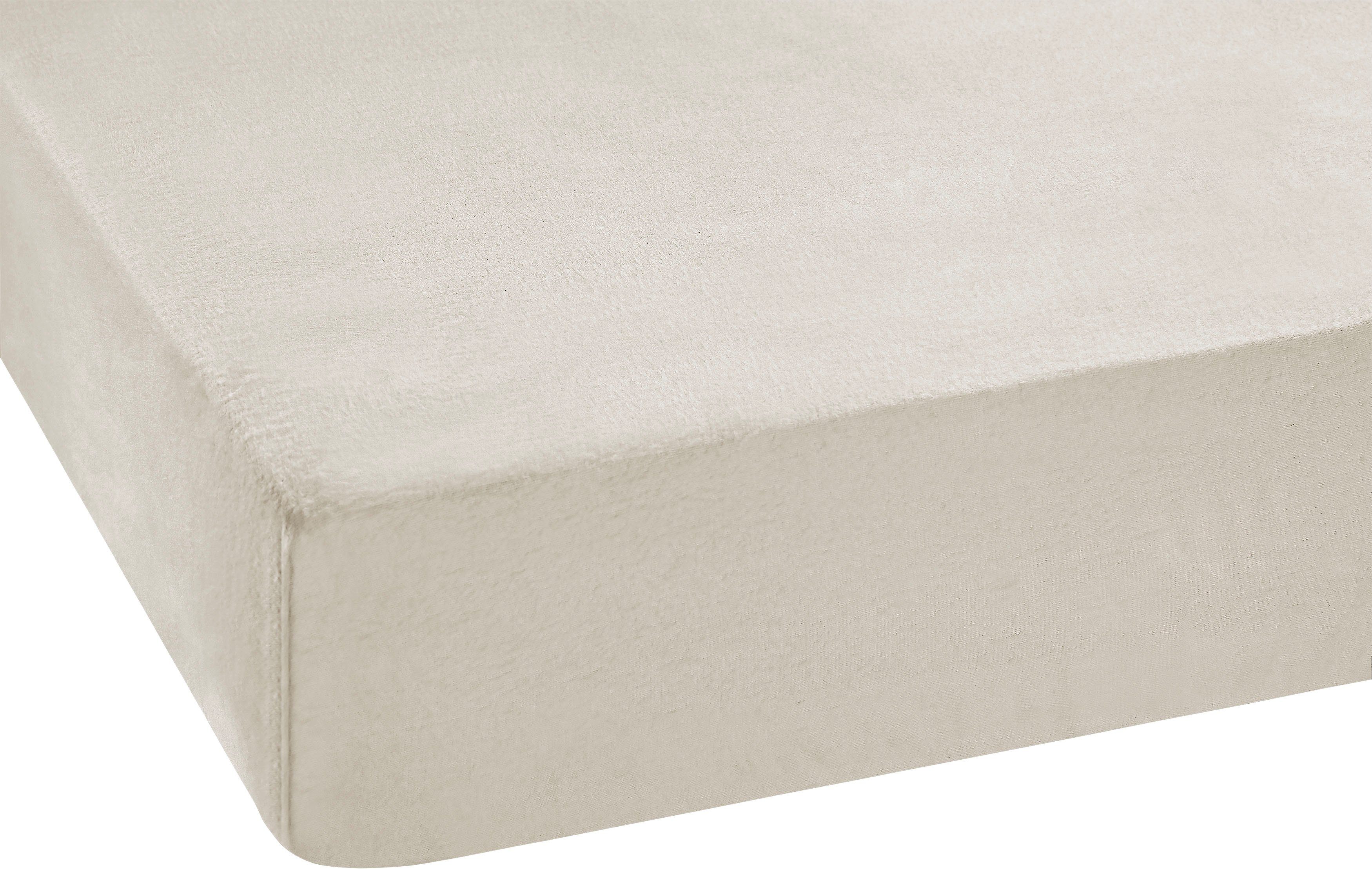 SETEX Spannbettlaken Feinbiber in Gr. 70x140, 90x200, 140x200 oder 180x200 cm, Feinbiber, Gummizug: rundum, (1 Stück), für Matratzen bis 23 cm Höhe, Winter, Bet – Bild 3 von 5