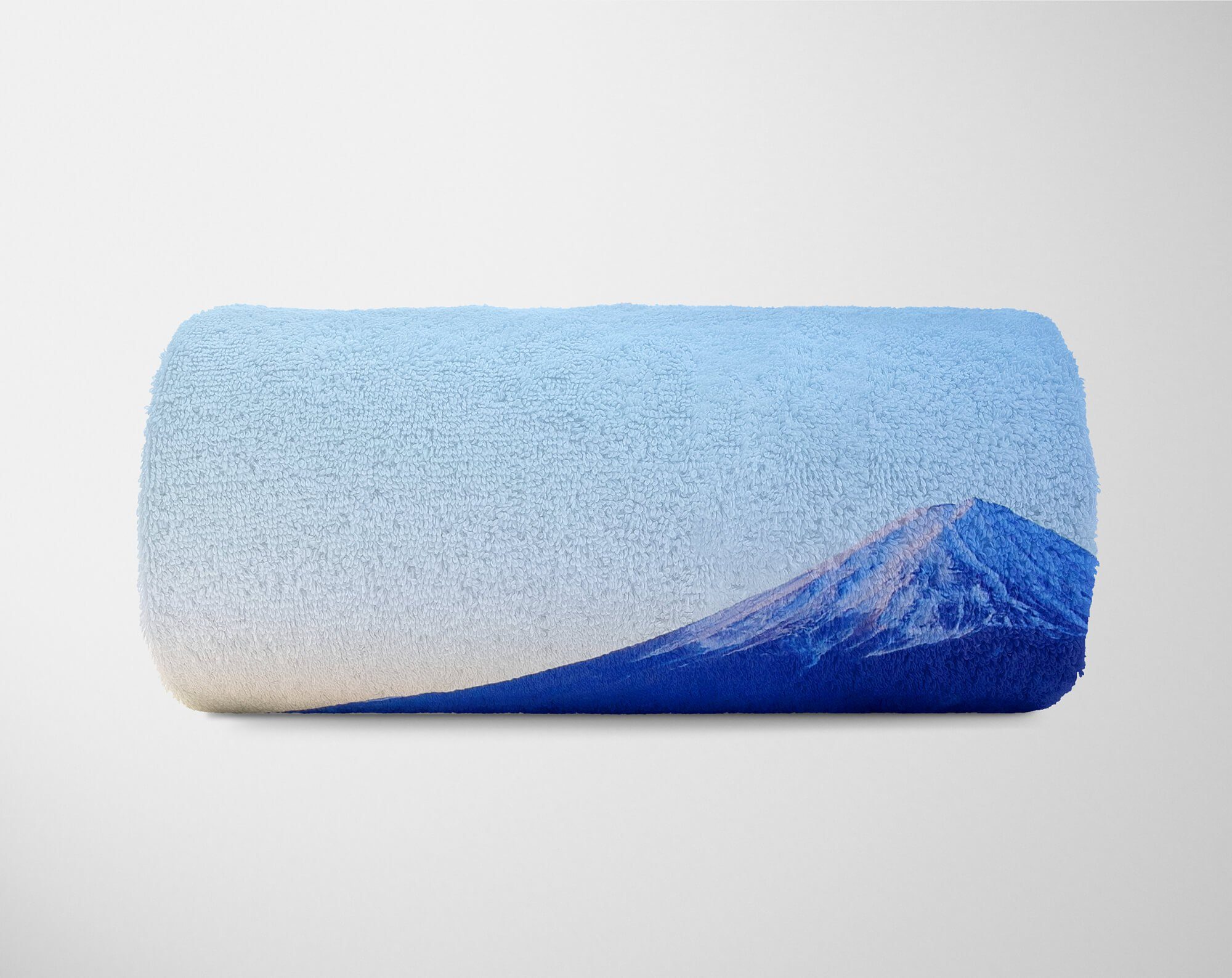 Handtücher Sinus Vulkan (1-St), Fuji Kuscheldecke Fotomotiv Strandhandtuch Japan See, Handtuch Saunatuch mit Baumwolle-Polyester-Mix Handtuch Art