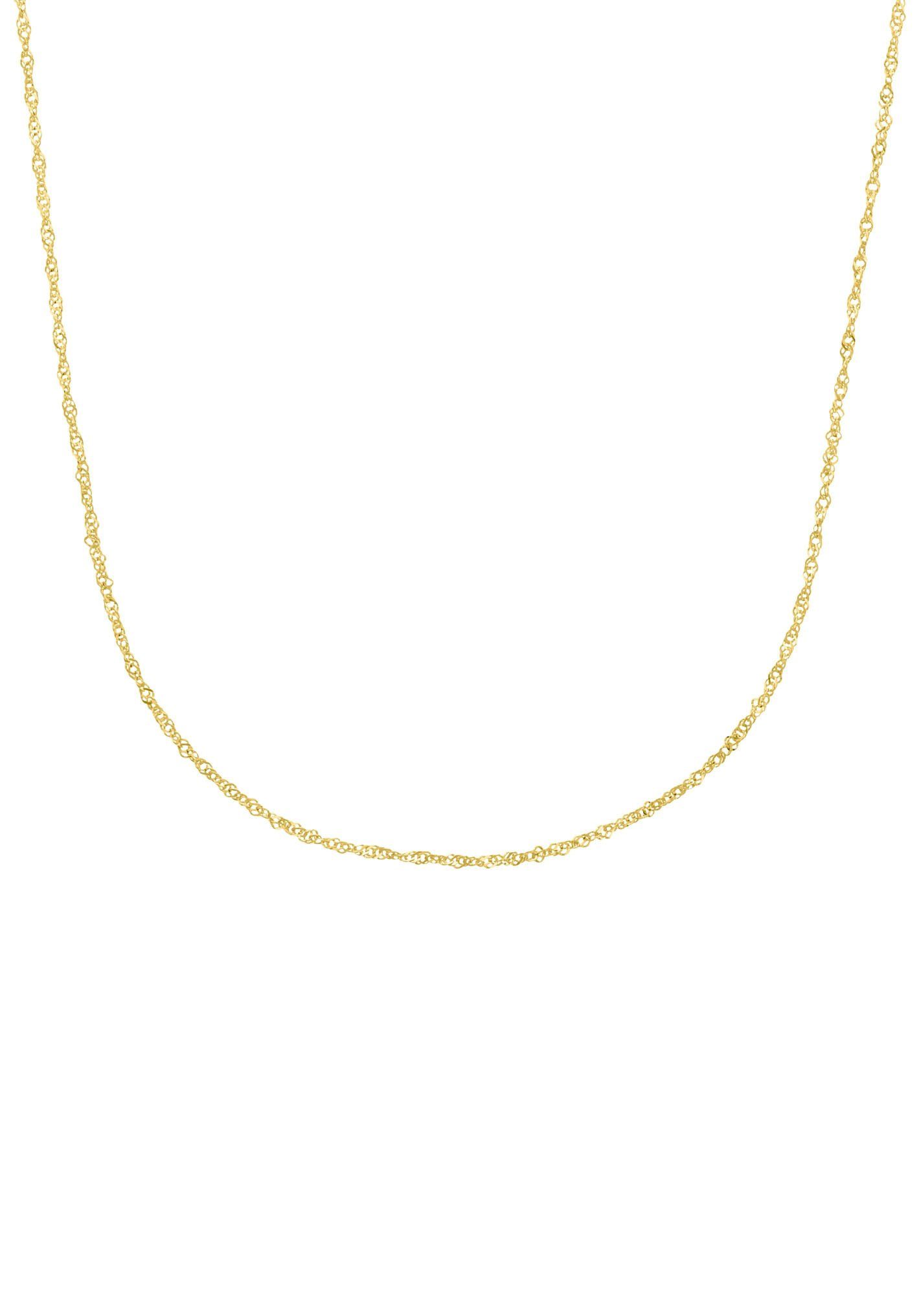 Collierkettchen Classics, Singapurkettengliederung