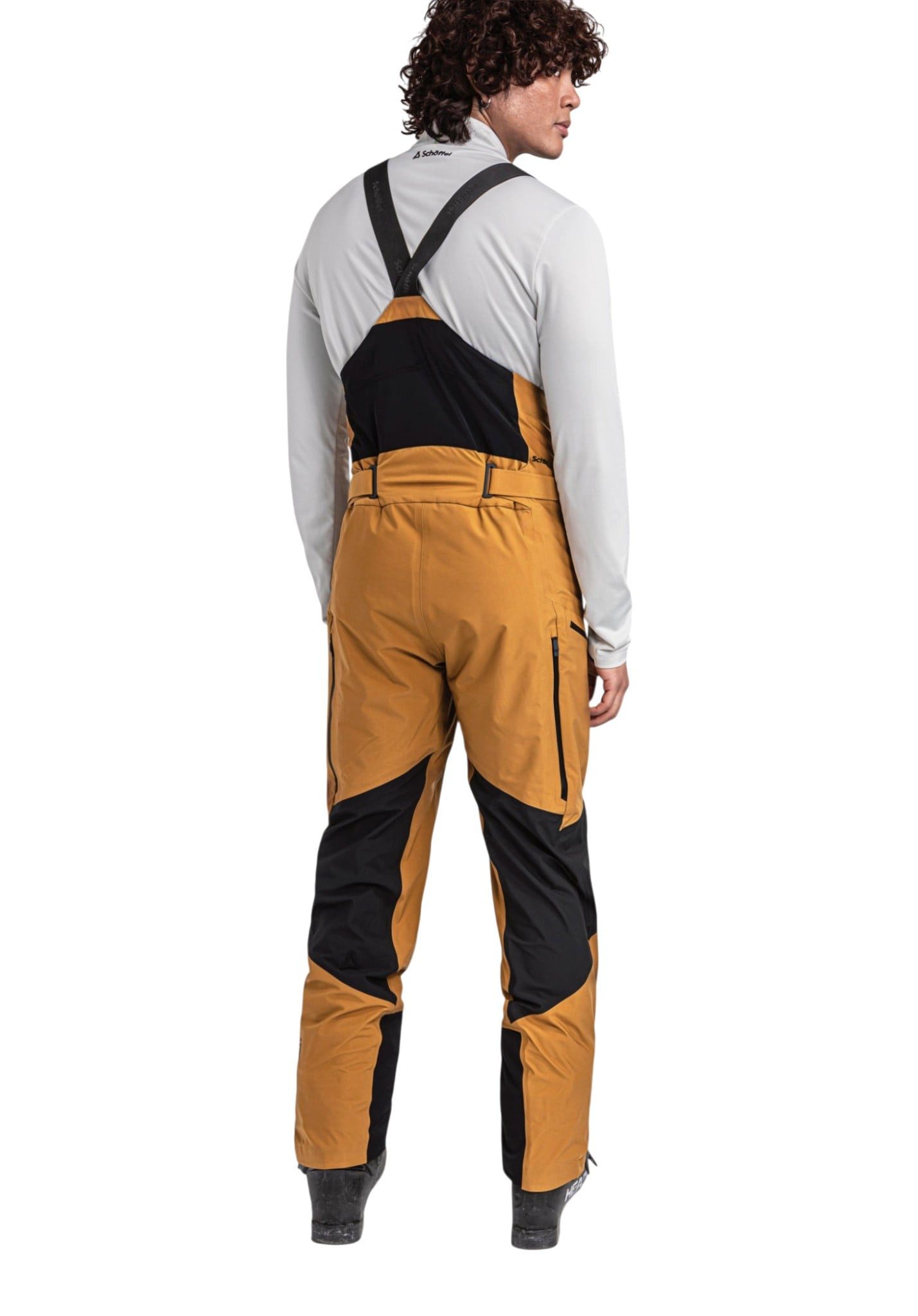 Schöffel Skihose Lufed Style Pant (Hardshellhose, wasserdicht, winddicht) braun Herren