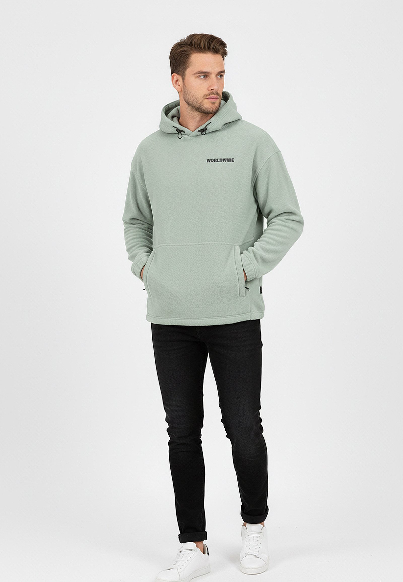SUBLEVEL Hoodie Weicher Hoodie mit sportlichem Design (1-tlg) H20005M21487A günstig online kaufen