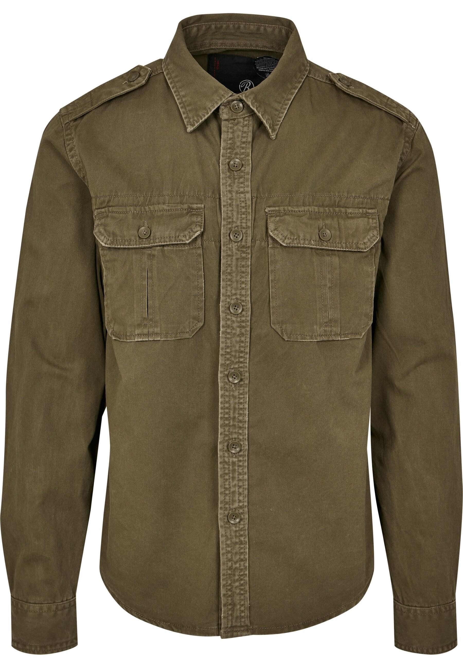 Brandit Langarmhemd Brandit Herren Vintage Shirt (1-tlg)