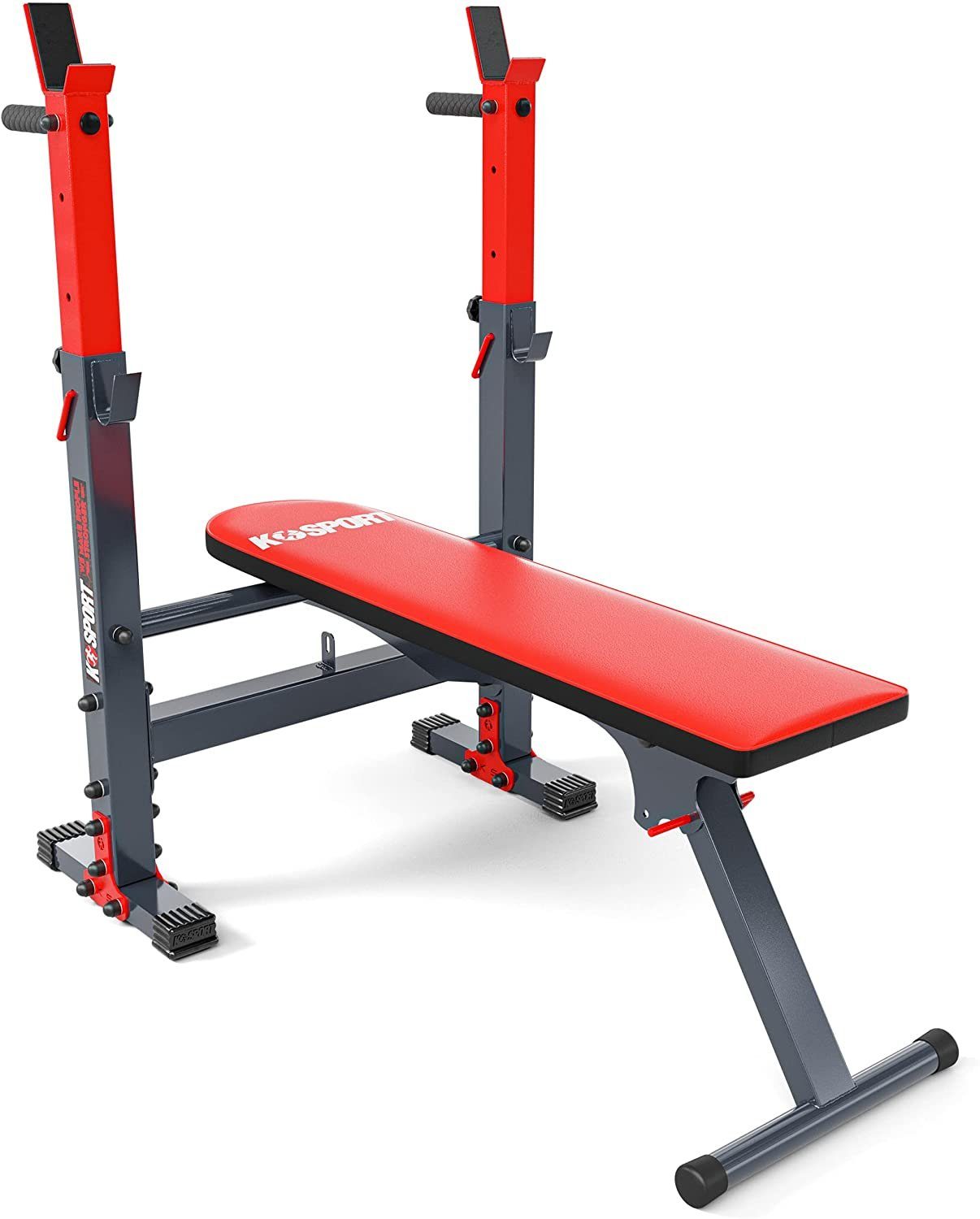 K-SPORT Trainingsbank Multifunktionale Trainingsbank bis 250kgI Drückerbank, Made in EU!