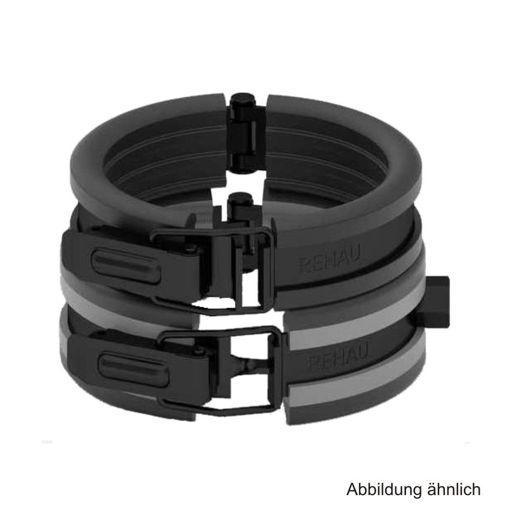 Rehau Wasserrohr Rehau Rauclamp NC, Schallschutzschelle DN 110, M8/M10