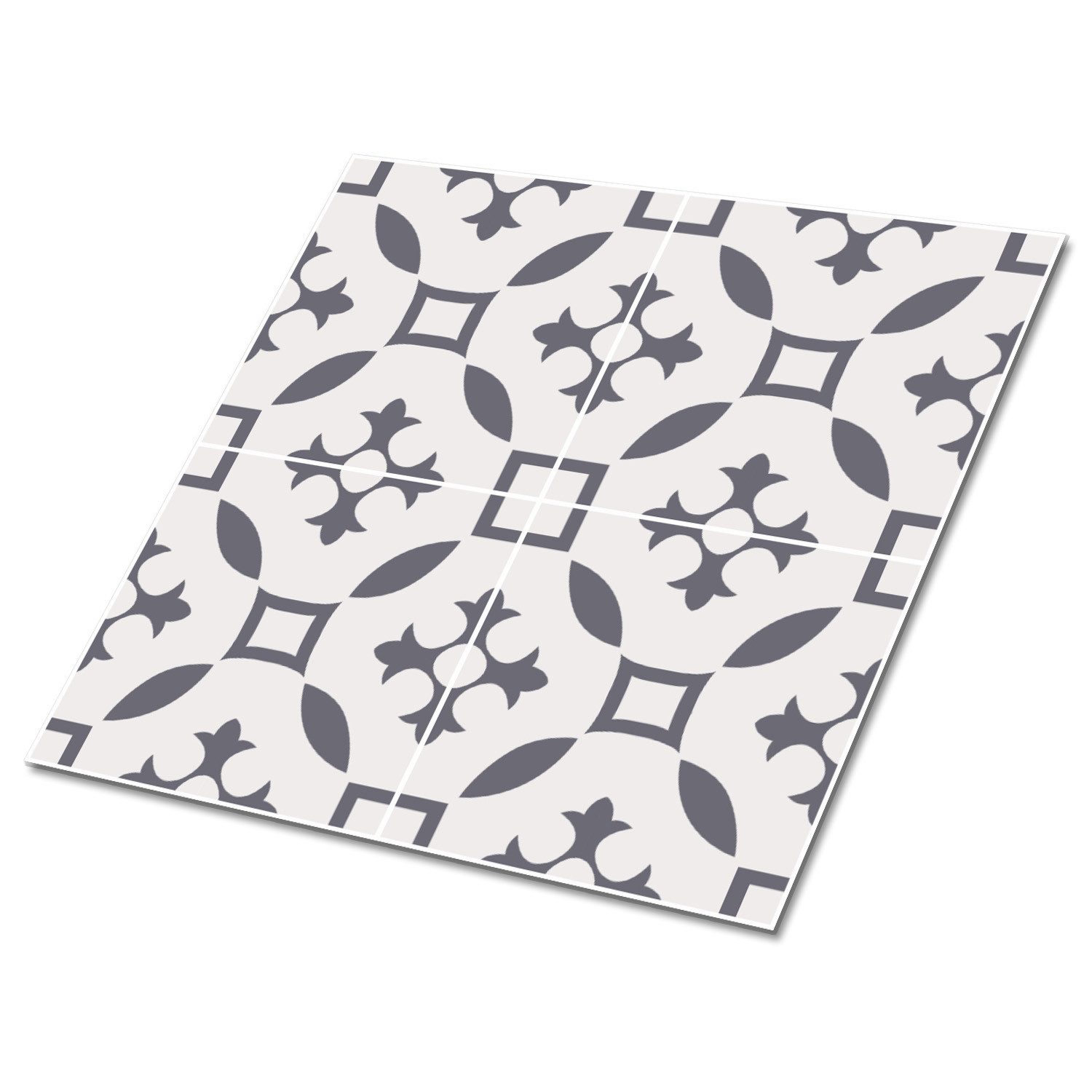 Tulup Vinylfliesen Selbstklebende Fliesen Platten 30 cm x 30 cm Wandpaneele 9 Stück PVC