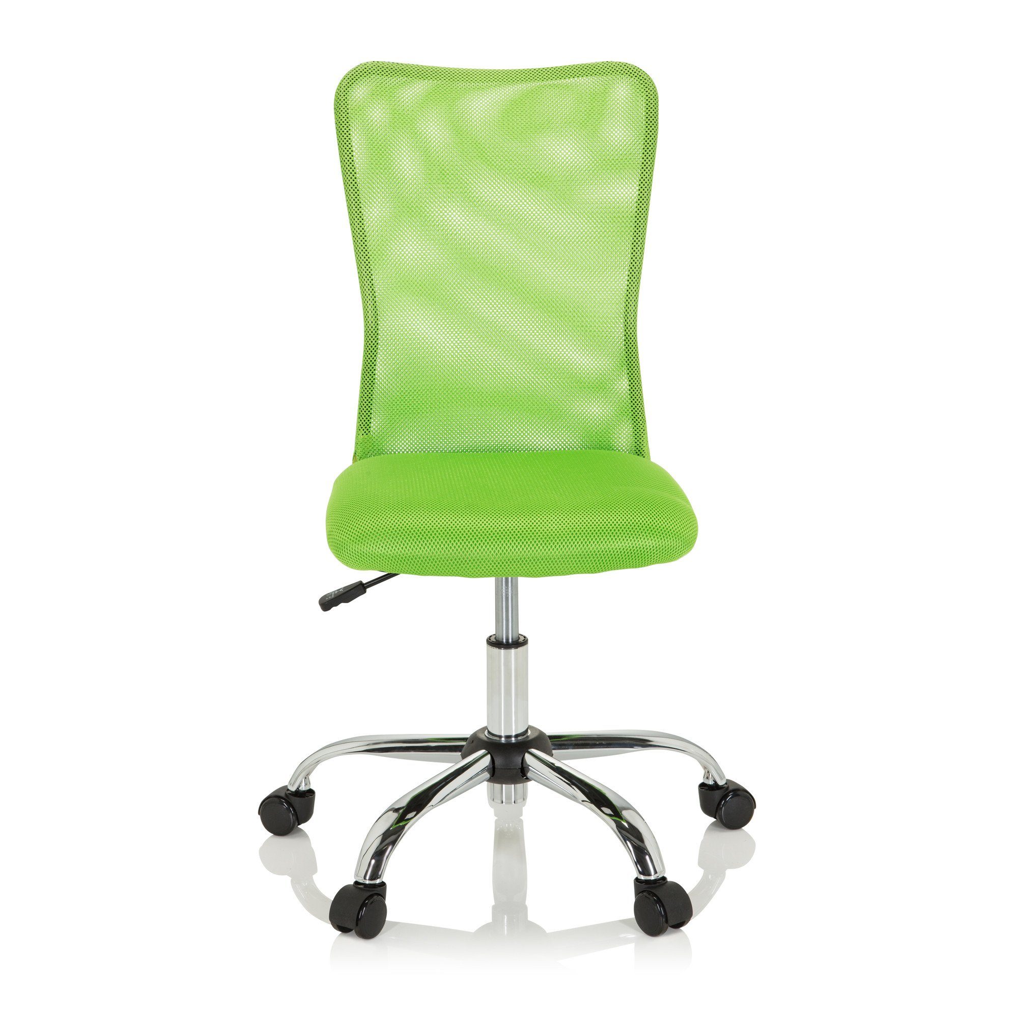 hjh OFFICE Drehstuhl Kinderdrehstuhl KIDDY NET I Netzstoff (1 St), mitwachsend, ergonomisch Grün