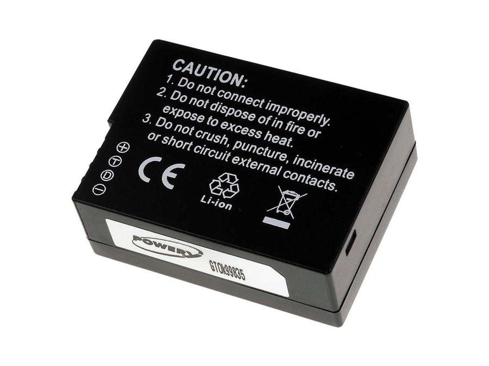 Powery Akku für Panasonic Typ DMW-BLC12E Kamera-Akku 1000 mAh (7.2 V)