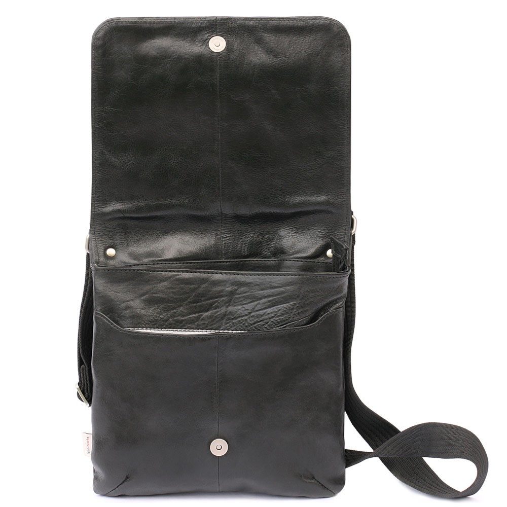 Jahn-Tasche Schultertasche Umhängetasche Schultertasche Gr. M Nappa-Leder Schwarz Jahn-Tasche 428