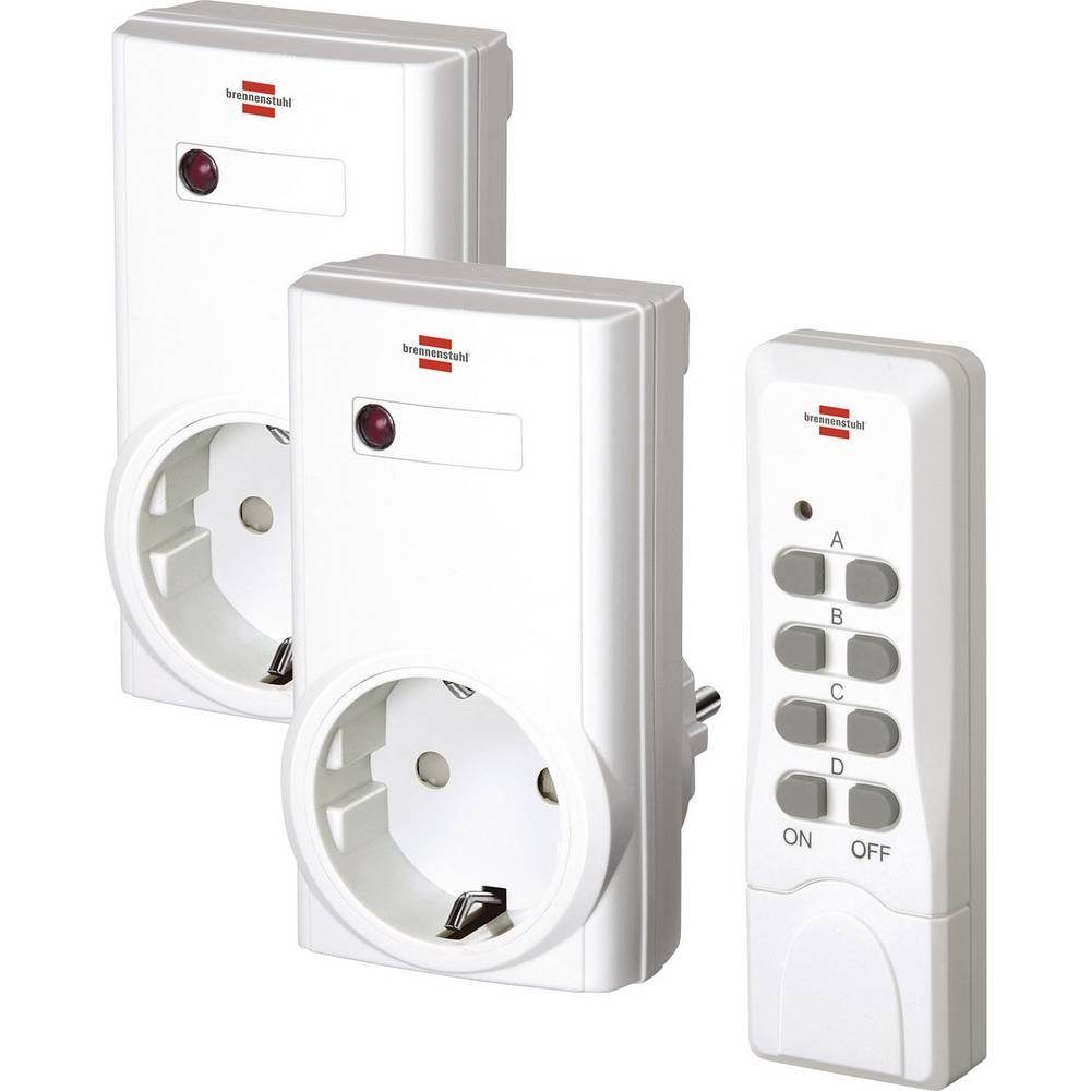 Brennenstuhl Funksteckdose Funkschalt-Set RCS 1000 N Comfort