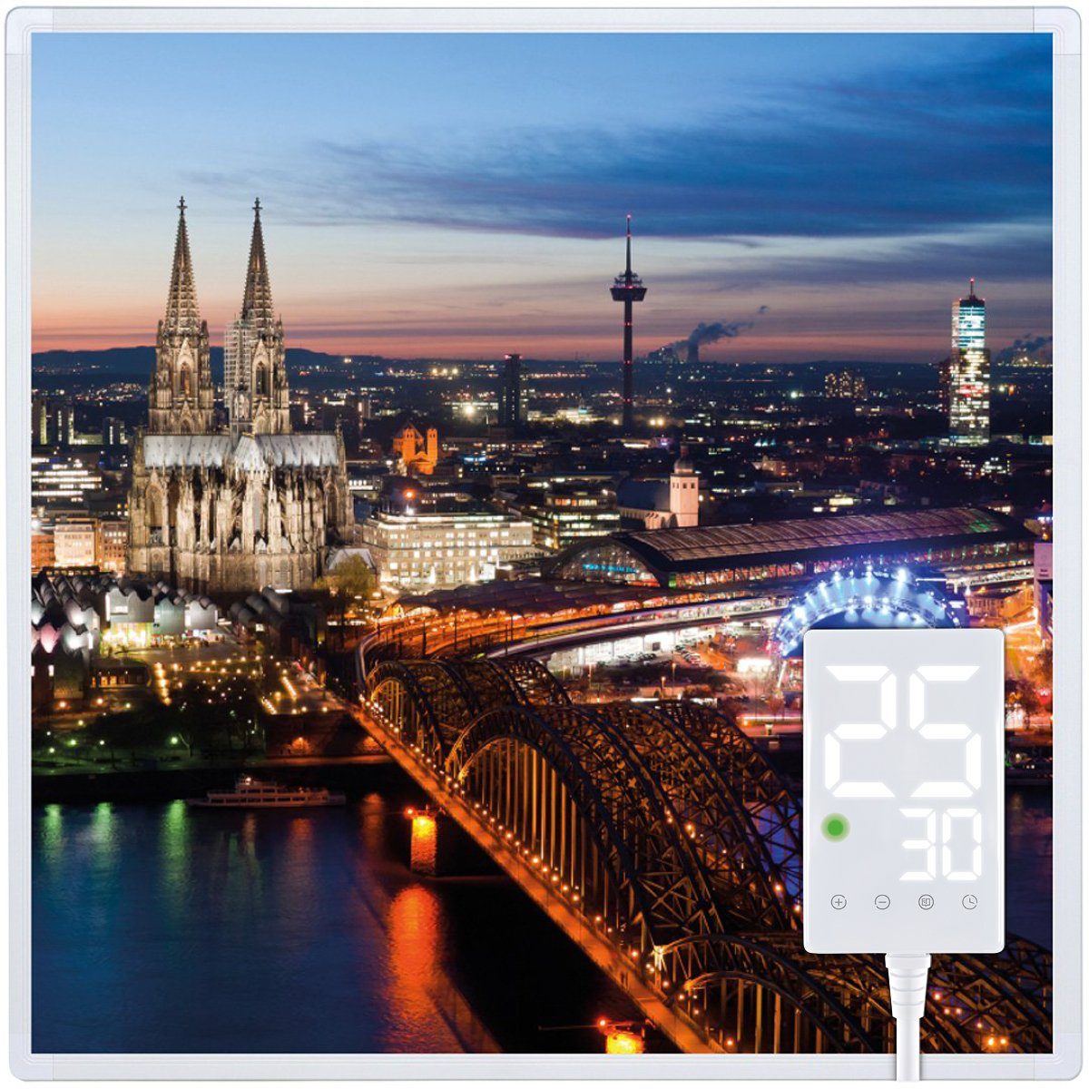 Heidenfeld Infrarotheizung HF-HP105 Köln Elektroheizung inkl. günstig online kaufen