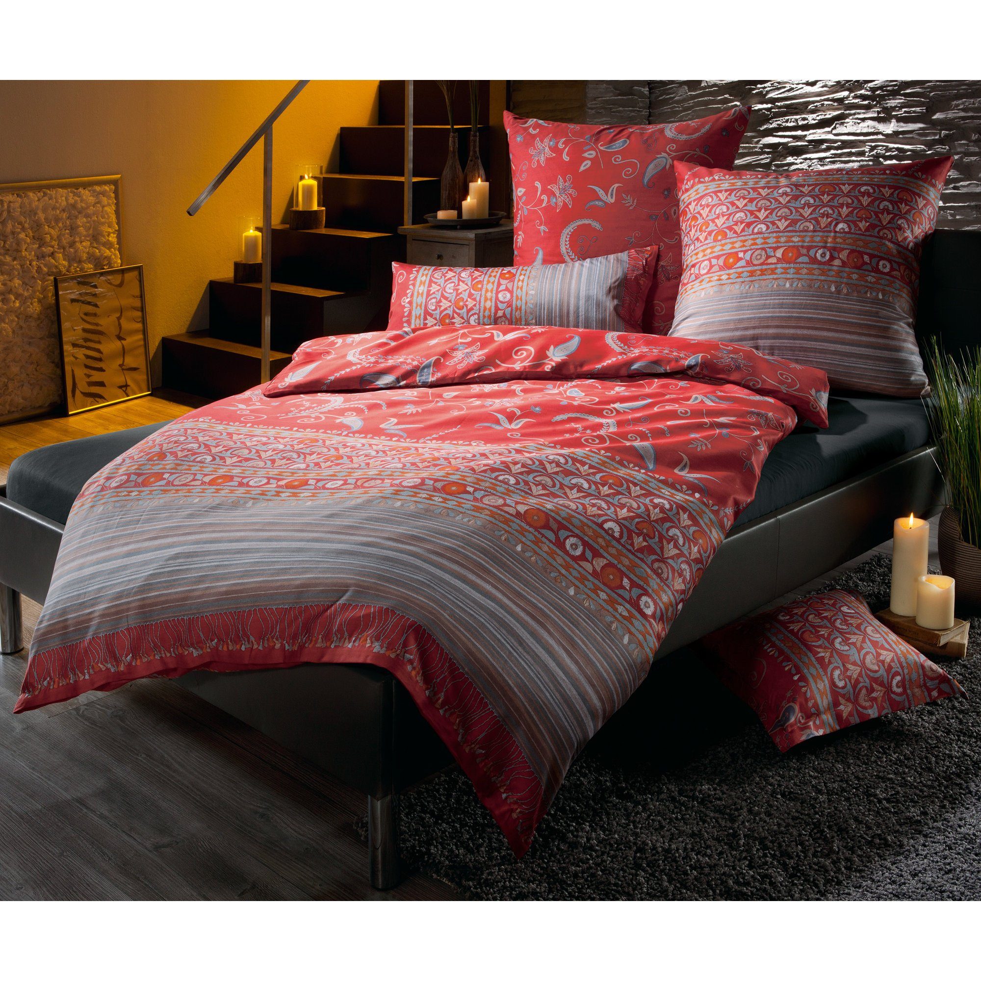 Bassetti Bettwäsche Bettwäsche "Lilith", Mako-Satin, 2 günstig online kaufen