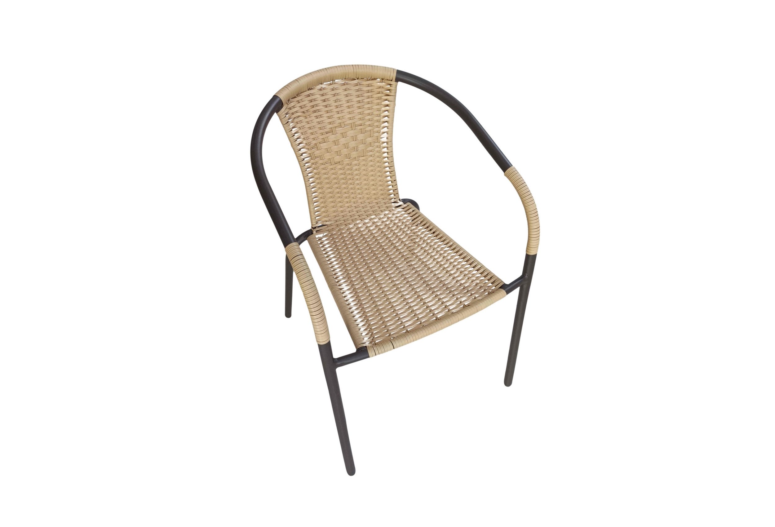 LC Garden Stapelstuhl Garvista Stapelstuhl 54x52x72cm schwarz Gartenstuhl T günstig online kaufen