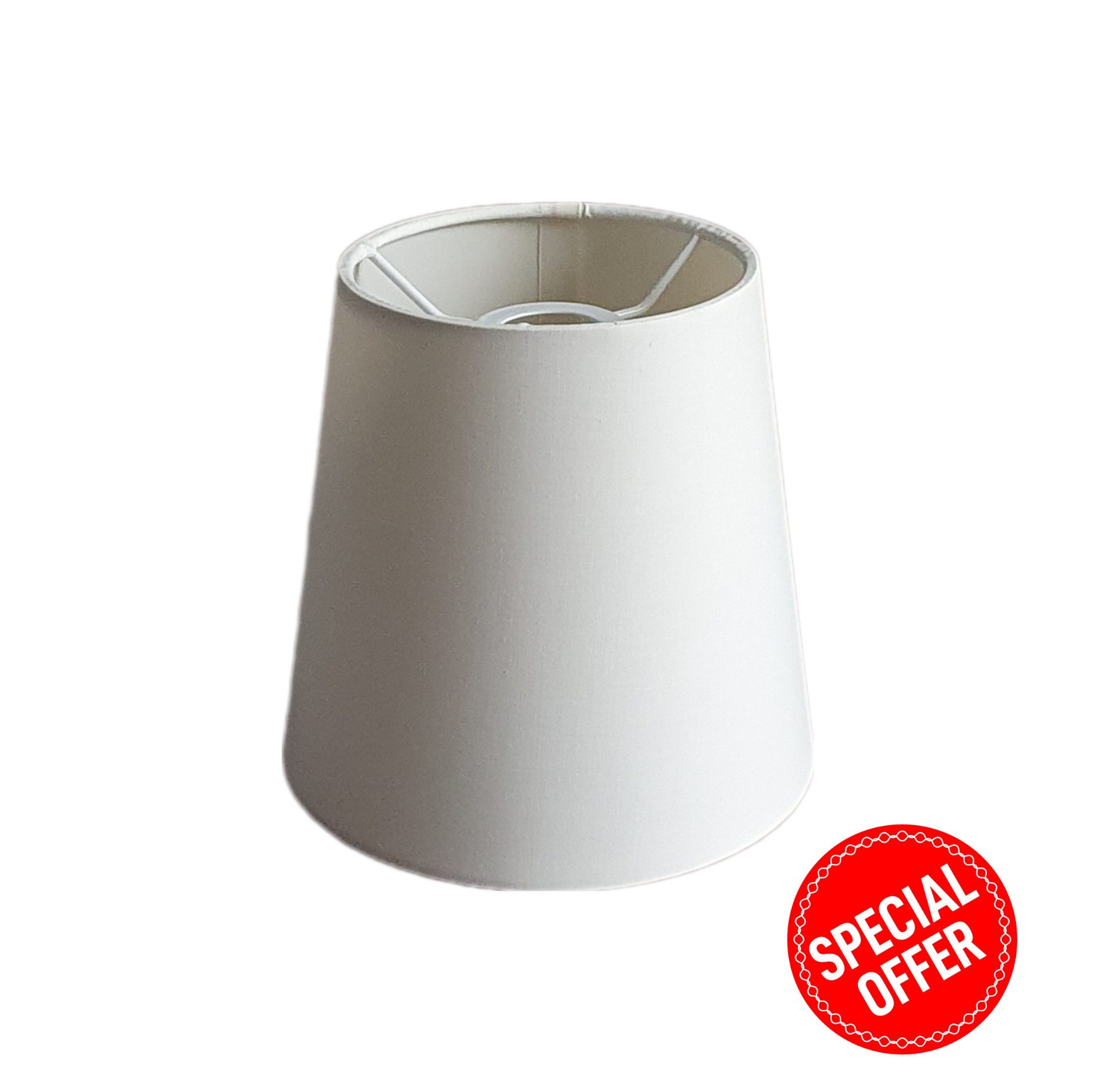 Lichthandel Hoch Lampenschirm Hängelampe Lampenschirm E14 Pendelleuchte Lampenschirm weiß, passend für E14 Fassung Ersatzschirm konisch Ersatzteil Pendelleuchte