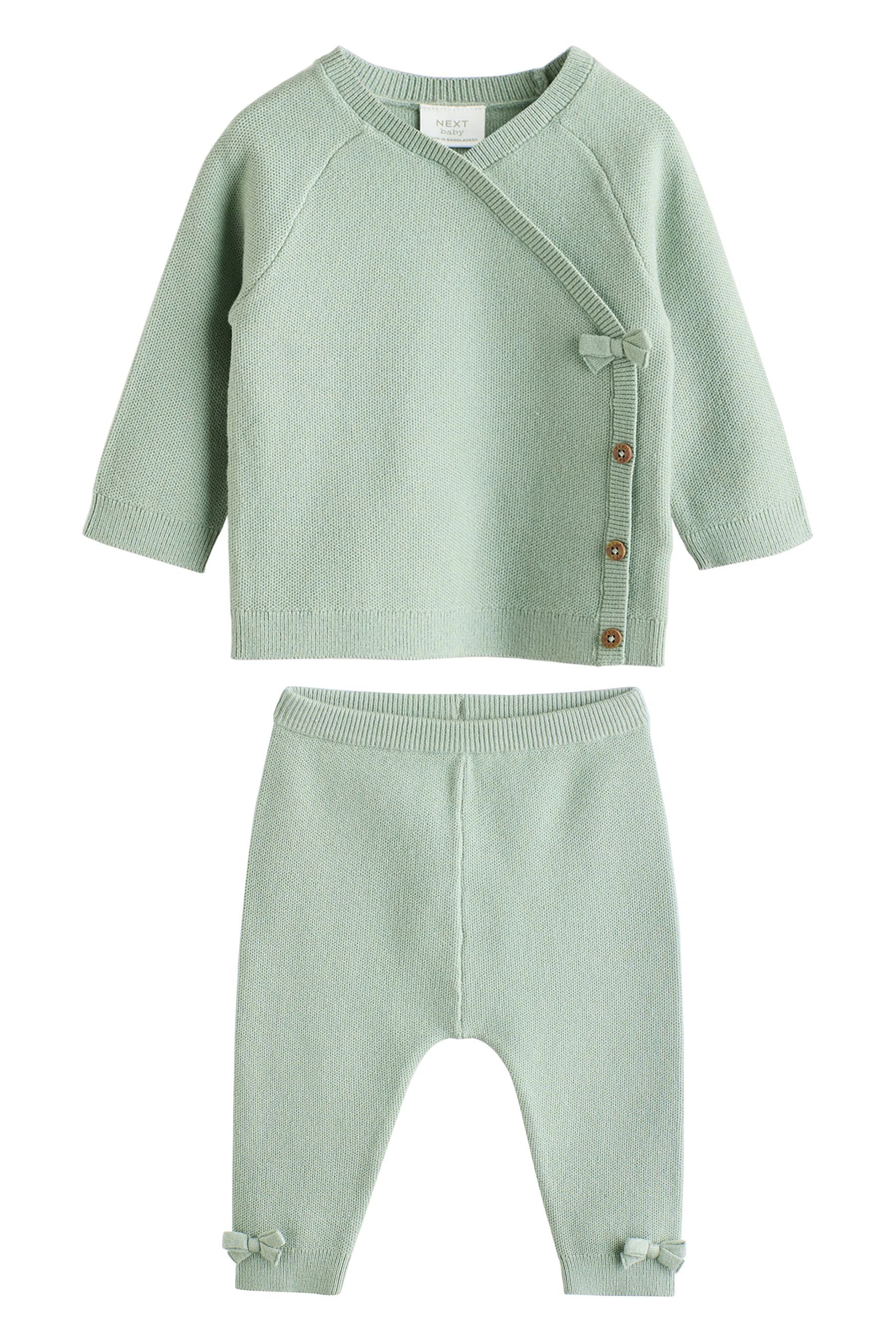 Next Top & Leggings Baby Strickpullover und Leggings, 2er-Set (2-tlg)