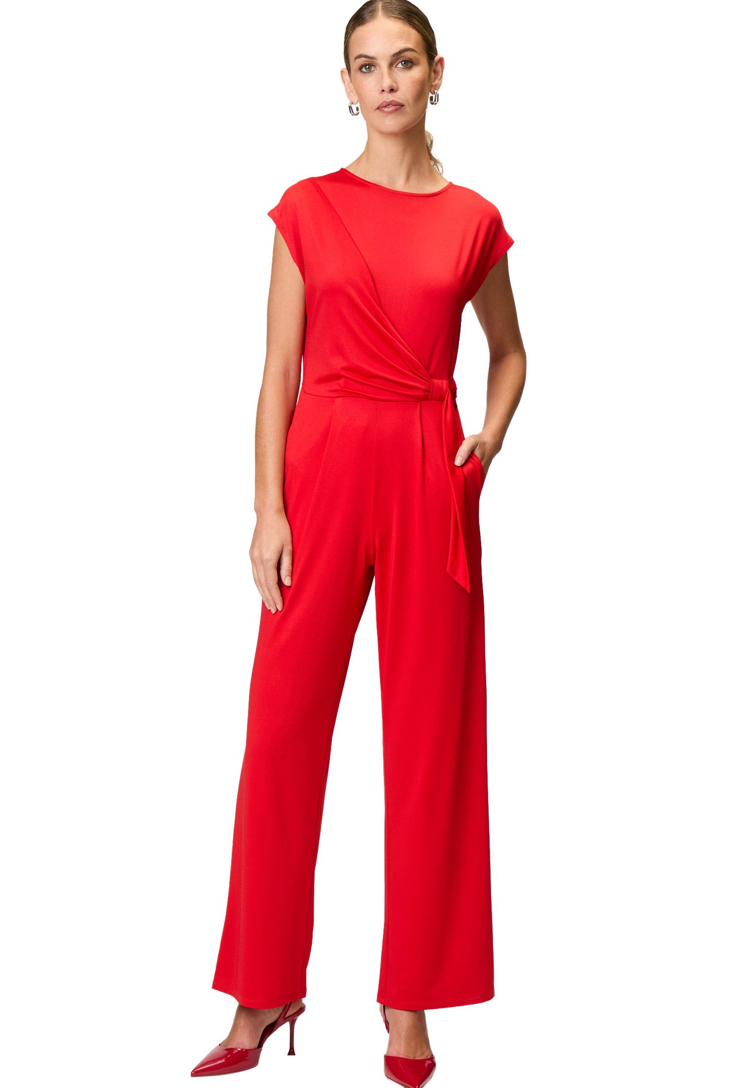 Overall zero Jumpsuit mit Bindegürtel