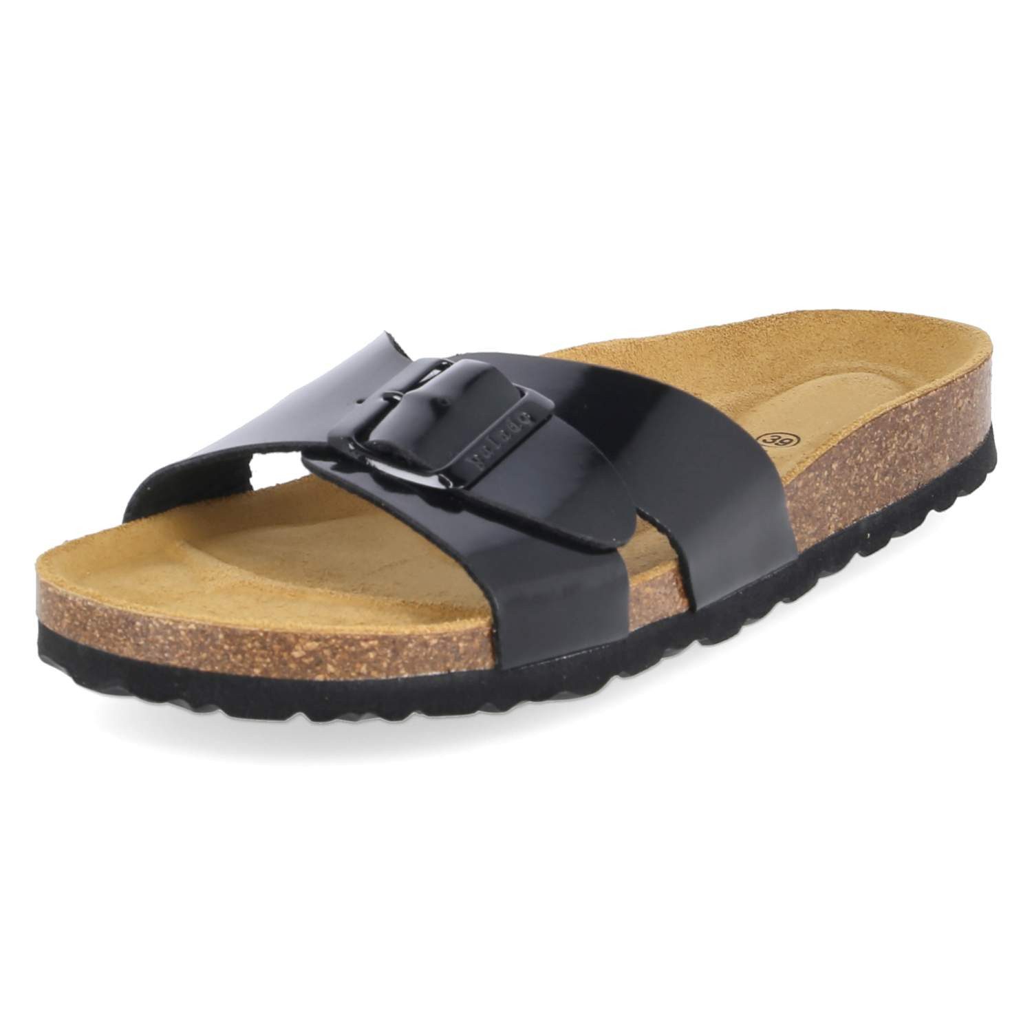 Palado Palado 1944-352-01 Damen Synthetik schwarz Pantolette günstig online kaufen