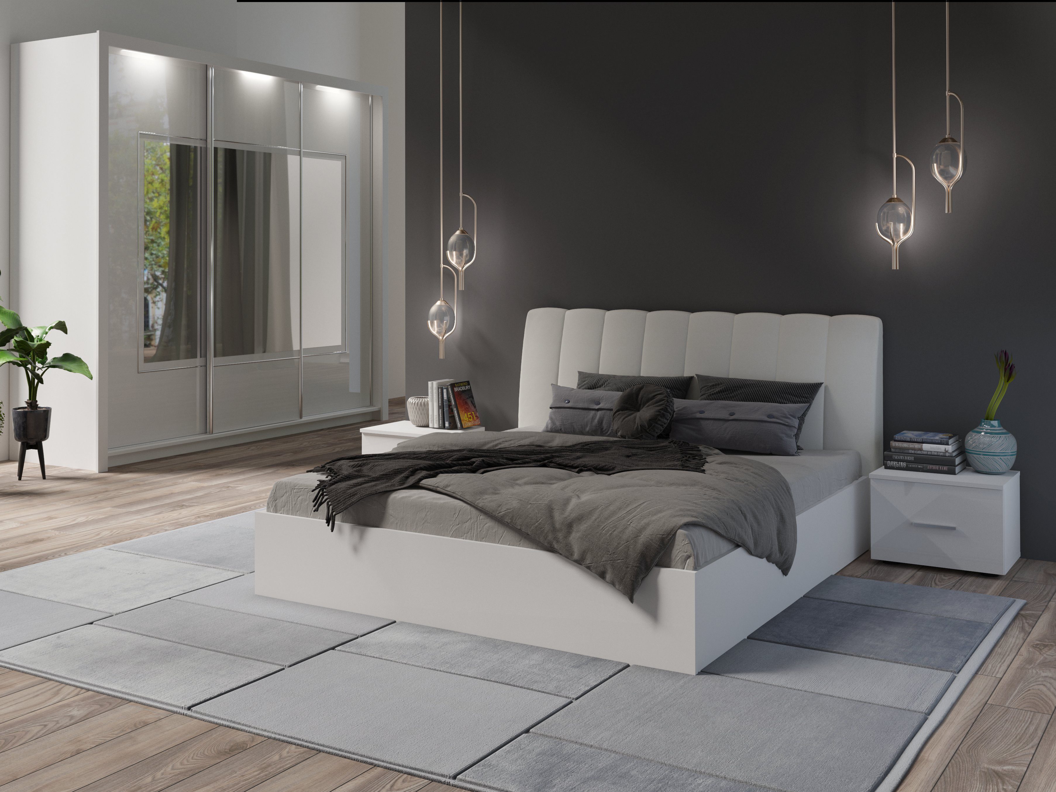 Möbel für Dich Komplettschlafzimmer Italia in günstig online kaufen