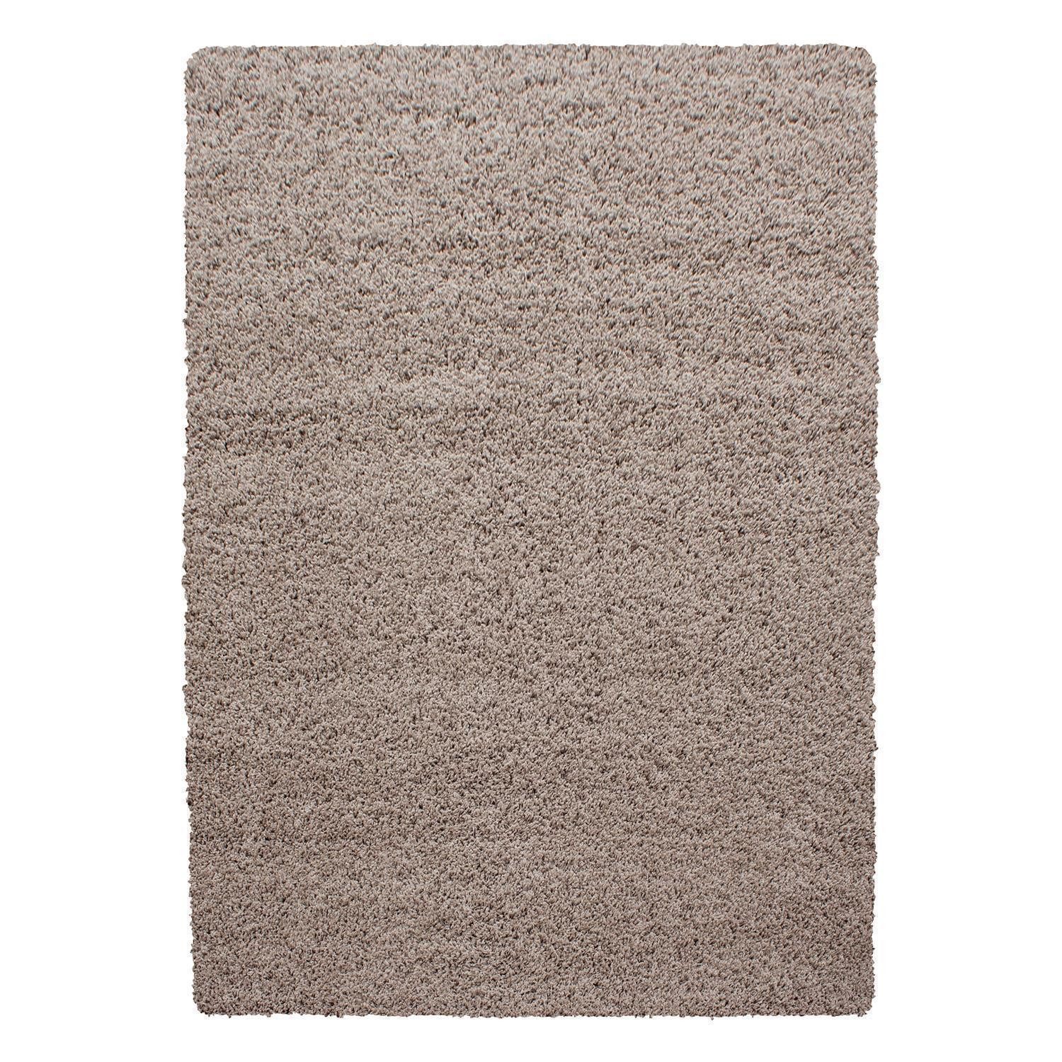SchönesWohnen24 Hochflor-Teppich Hochflor Teppich LIFE Beige