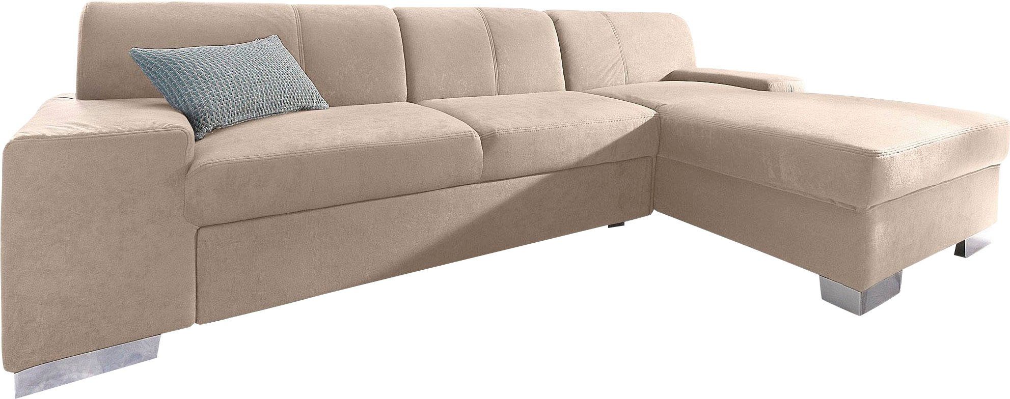 DOMO collection Ecksofa "Star, zeitlose Formensprache, elegante Optik, Brei günstig online kaufen