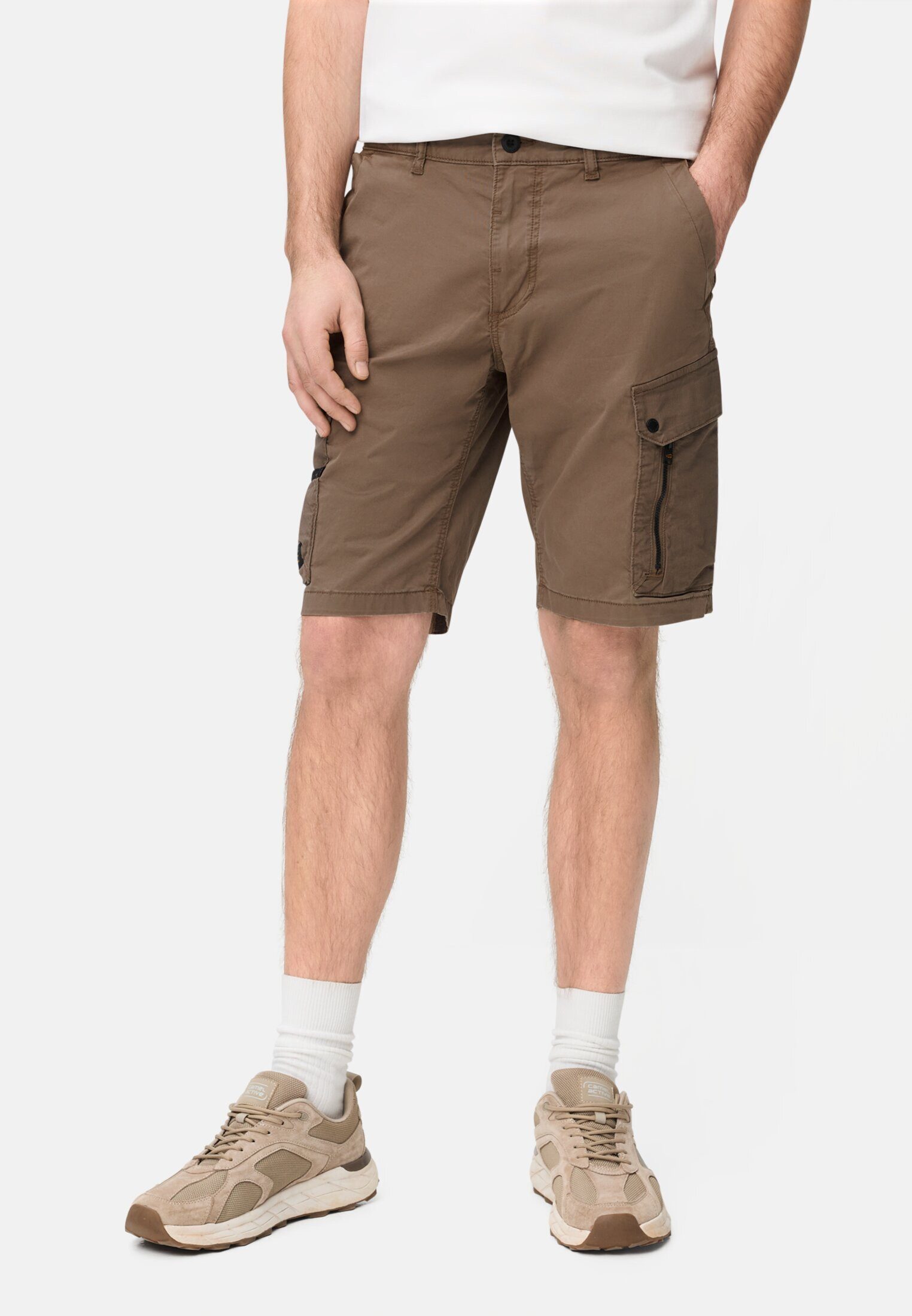 camel active Shorts Bermuda Shorts mit Cargo-Taschen