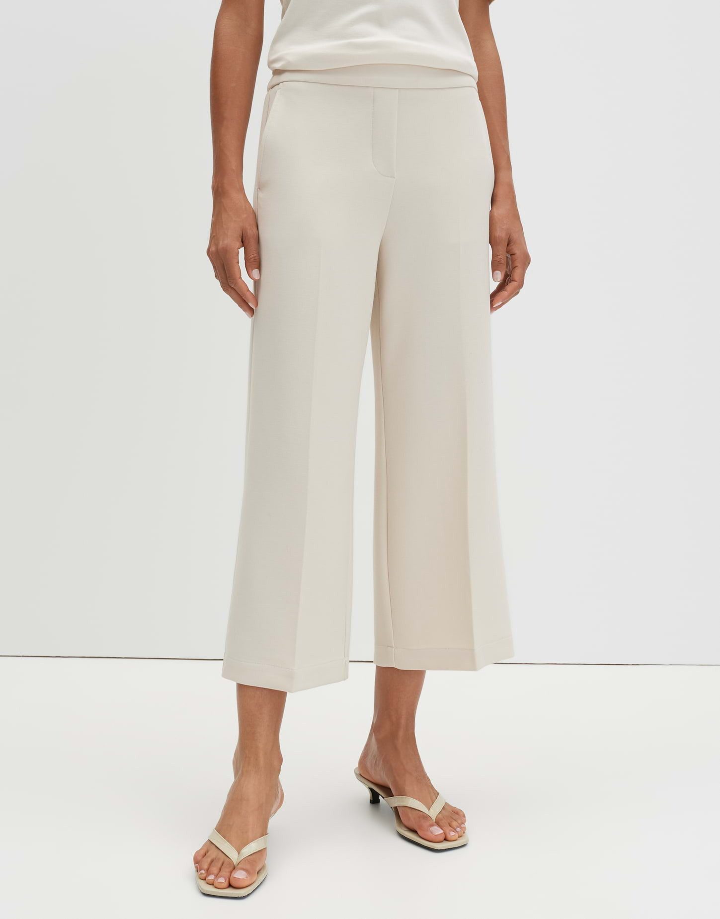 someday Culotte CURILO COMFORT Wide Culotte mit Komfortbund Fließender Fall für angenehmen Tragekomfort
