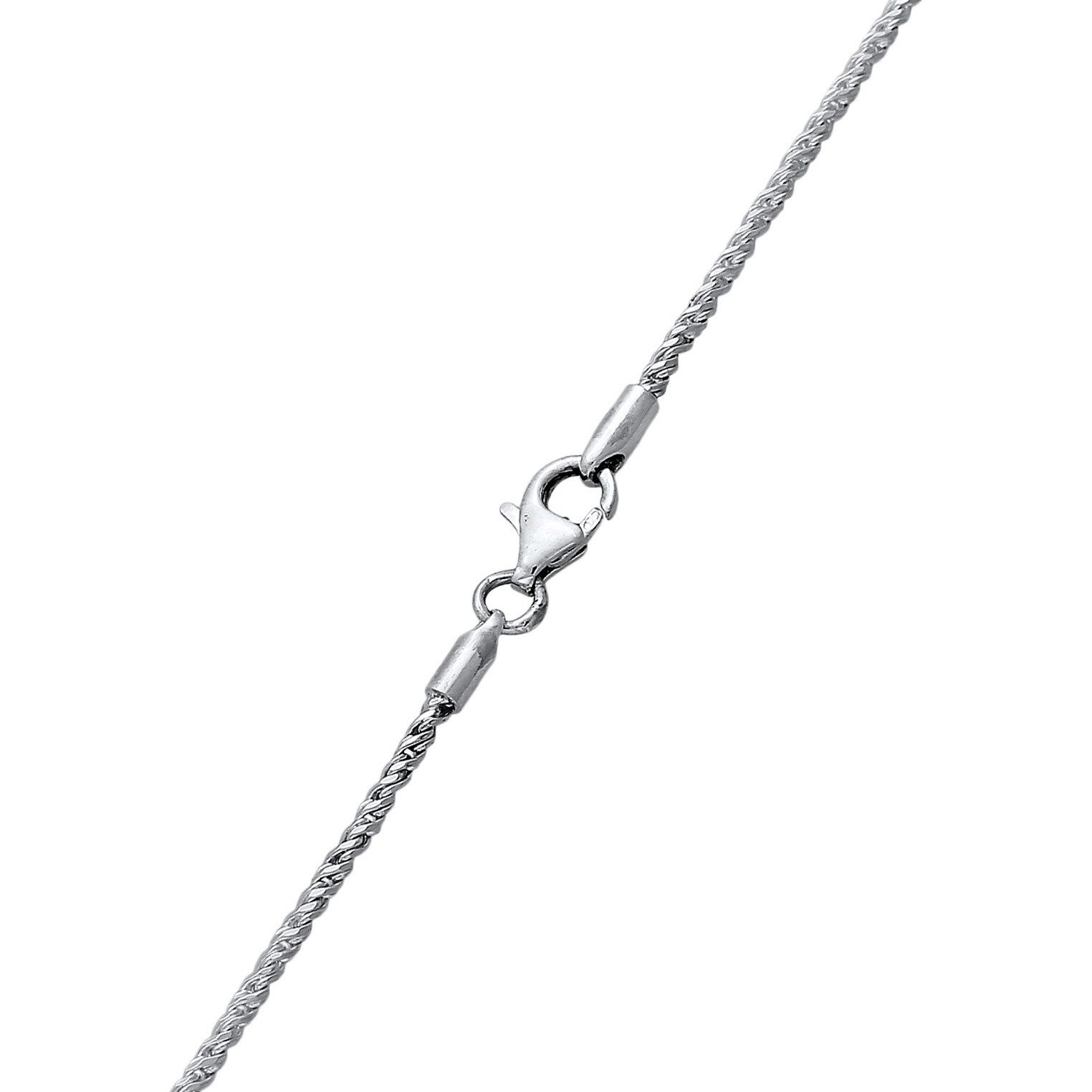 Kuzzoi Charm-Kette Halskette für Herren (keine Angabe, 1-tlg., Charm-Kette)